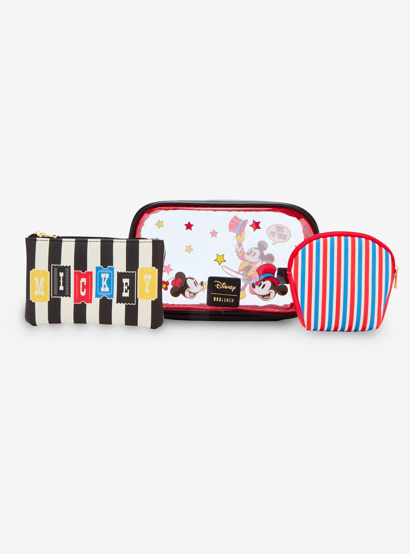 Disney Mickey Mouse Carnival Cosmetic Bag Set - BoxLunch Exclusive, , alternate