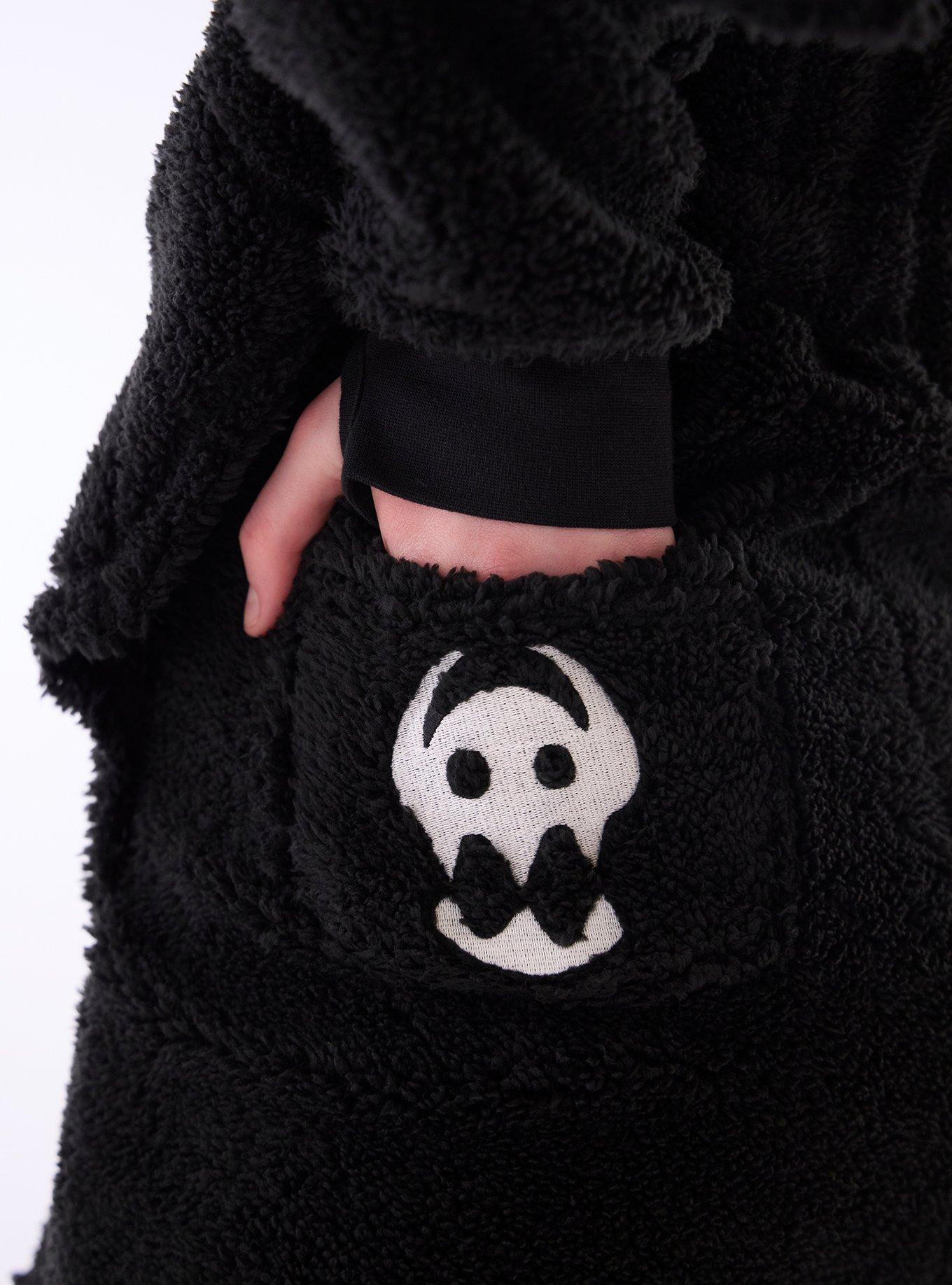 Her Universe How To Train Your Dragon Toothless Sherpa Romper, MULTI, alternate