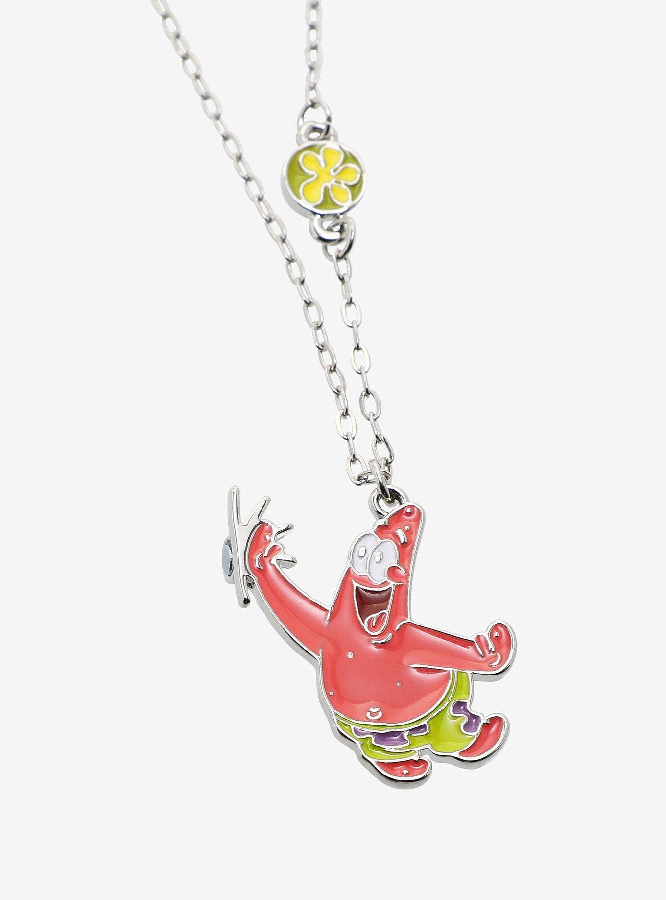 SpongeBob SquarePants Patrick & SpongeBob Magnetic Bestie Necklace Set - BoxLunch Exclusive, , alternate