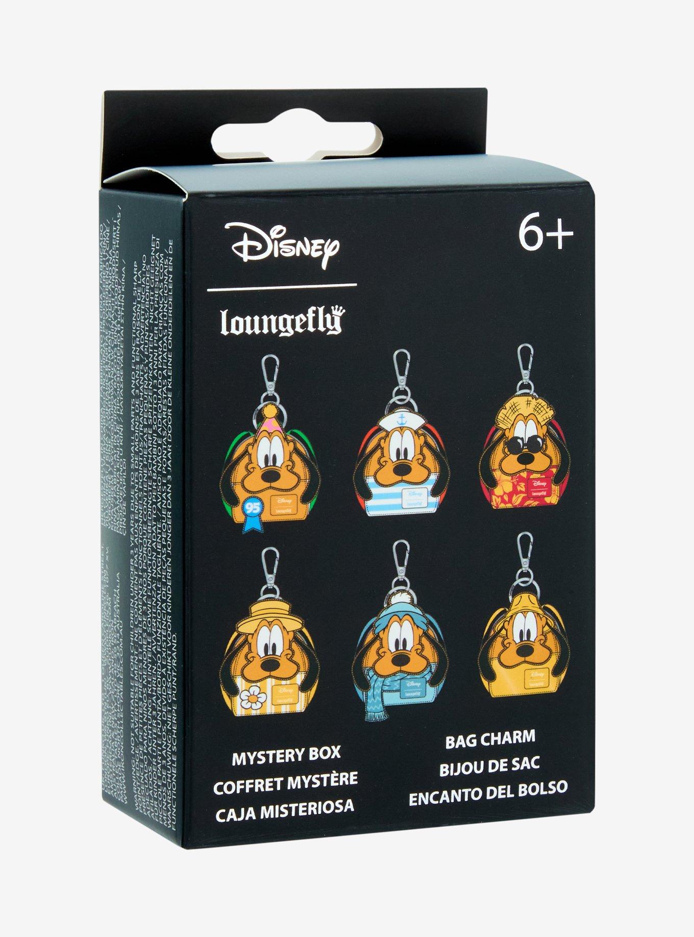 Loungefly Disney Pluto Outfits Blind Box Mini Backpack Keychain
