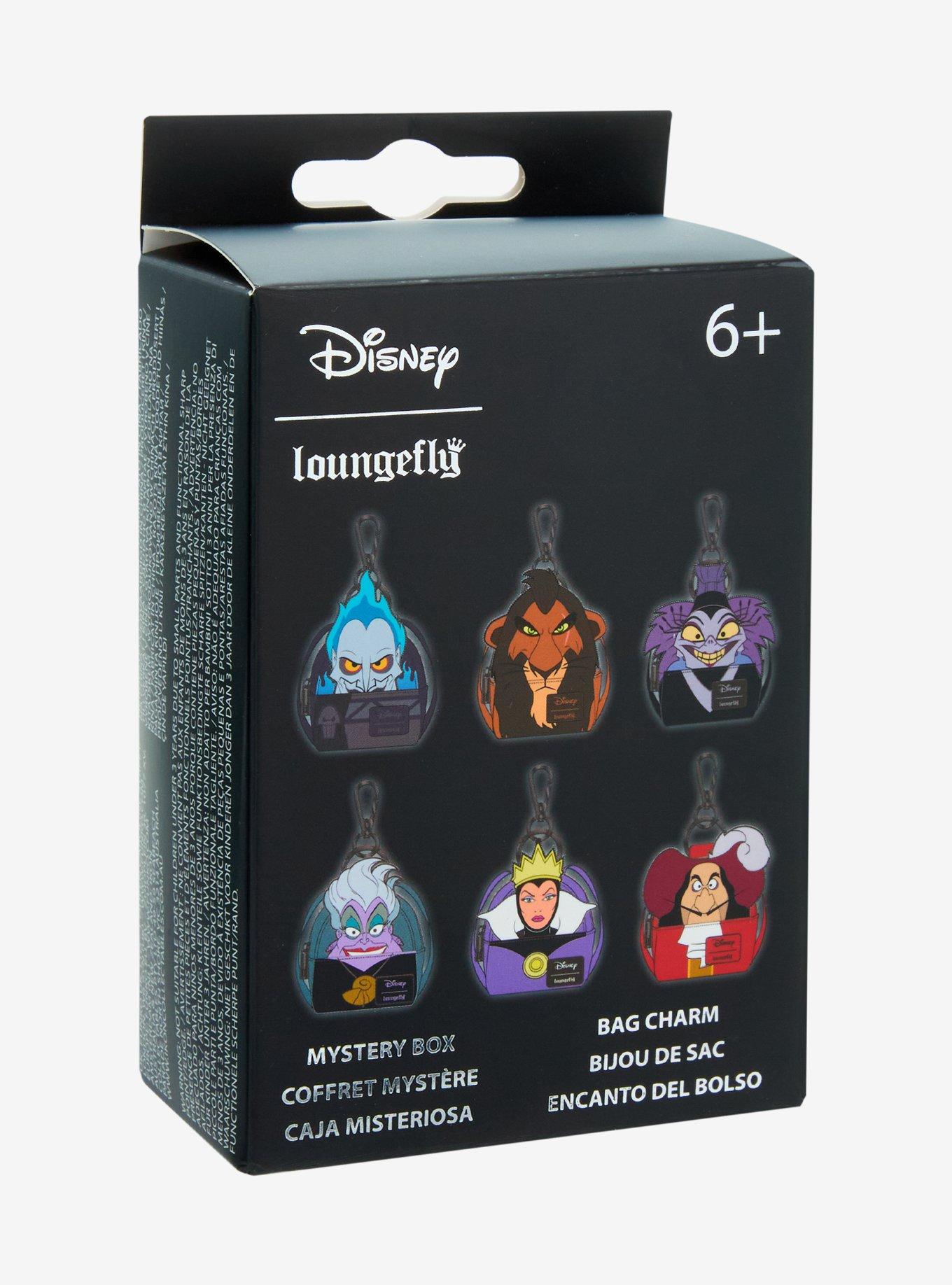 Loungefly Disney Villains Blind Box Mini Backpack Keychain