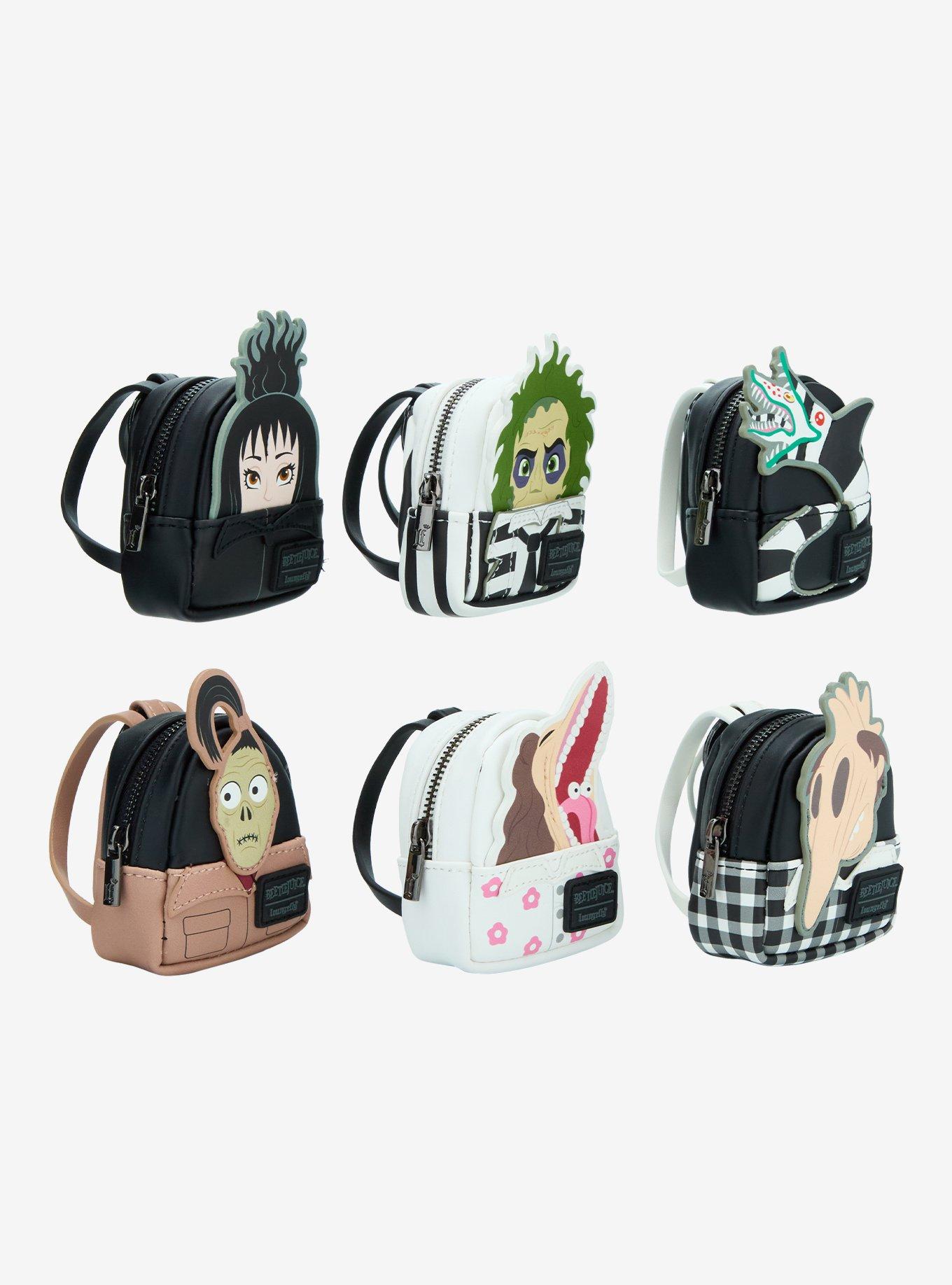 Loungefly Beetlejuice Characters Blind Box Mini Backpack Keychain, , alternate