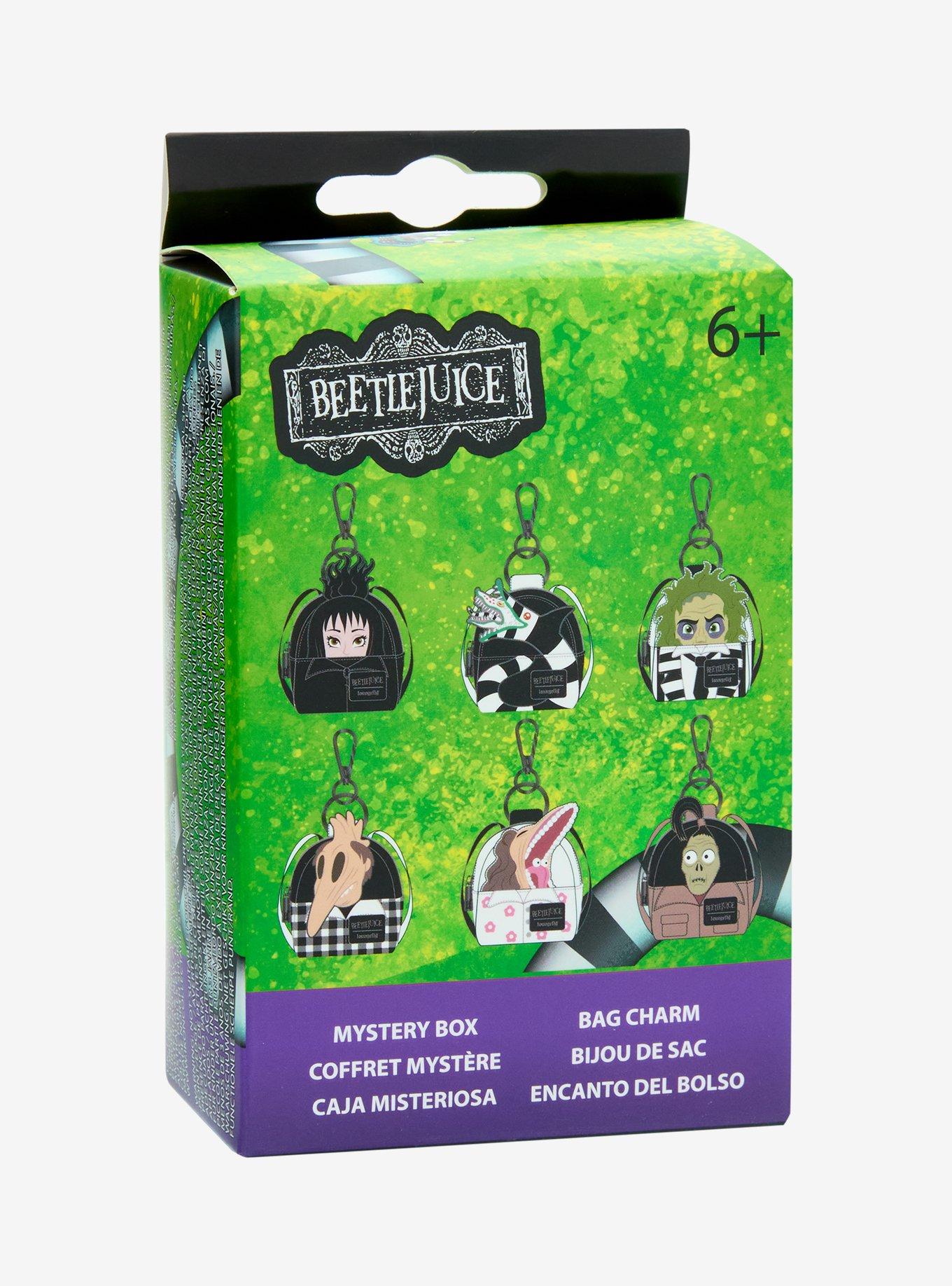 Loungefly Beetlejuice Characters Blind Box Mini Backpack Keychain