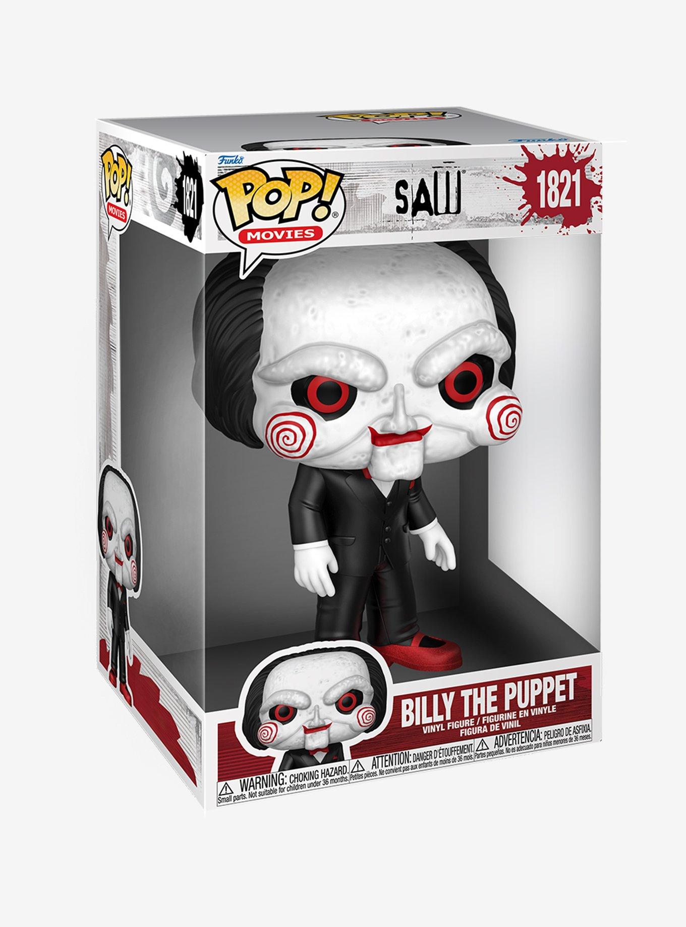 Funko Pop! Movies Saw Billy the Puppet Jumbo Vinyl Figure, , hi-res