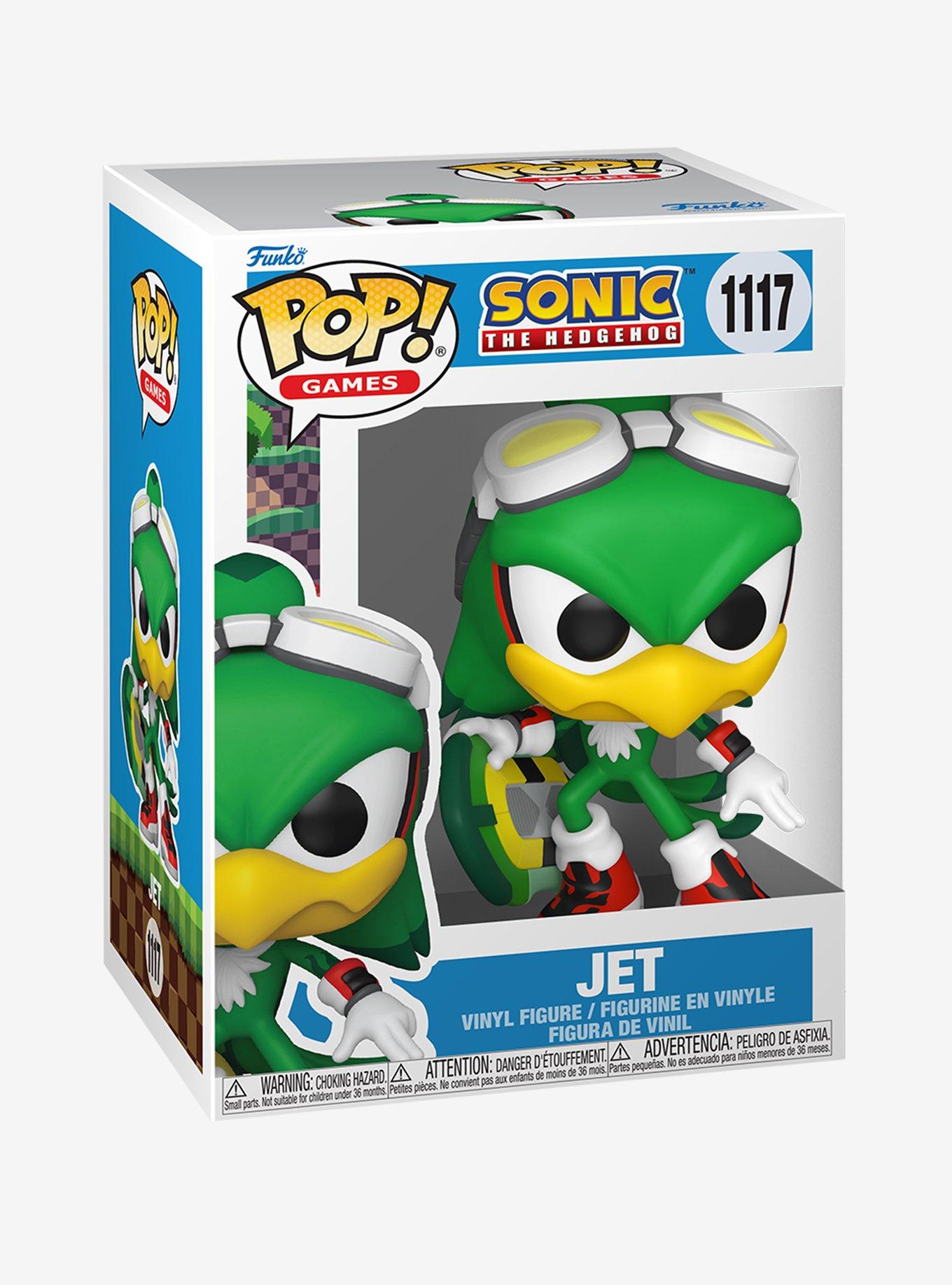 Funko Pop! Games Sonic the Hedgehog Jet Vinyl Figure, , alternate