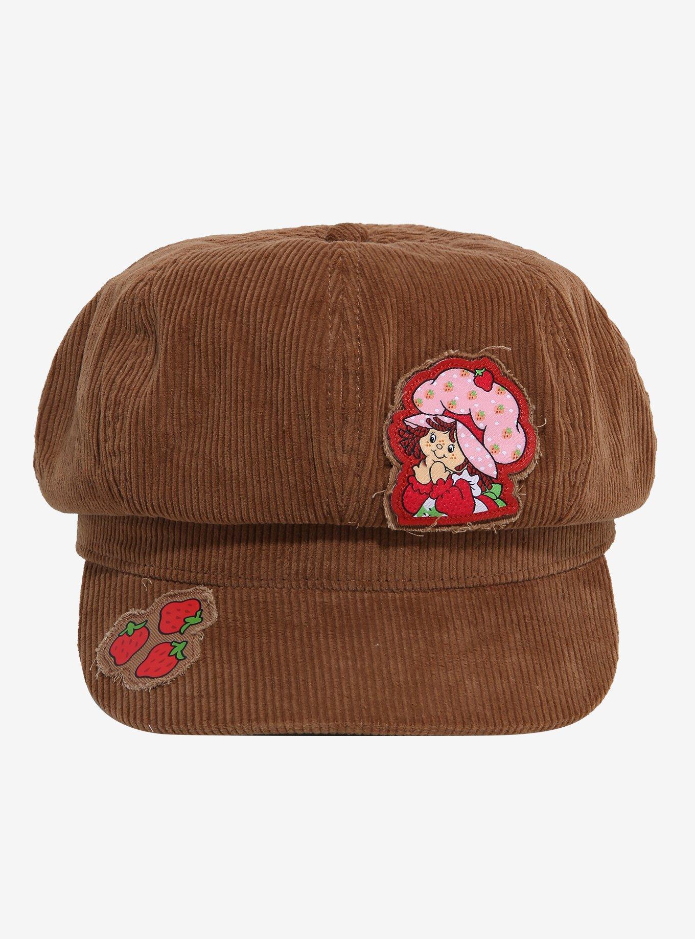 Strawberry Shortcake Patch Corduroy Cabbie Hat, , hi-res