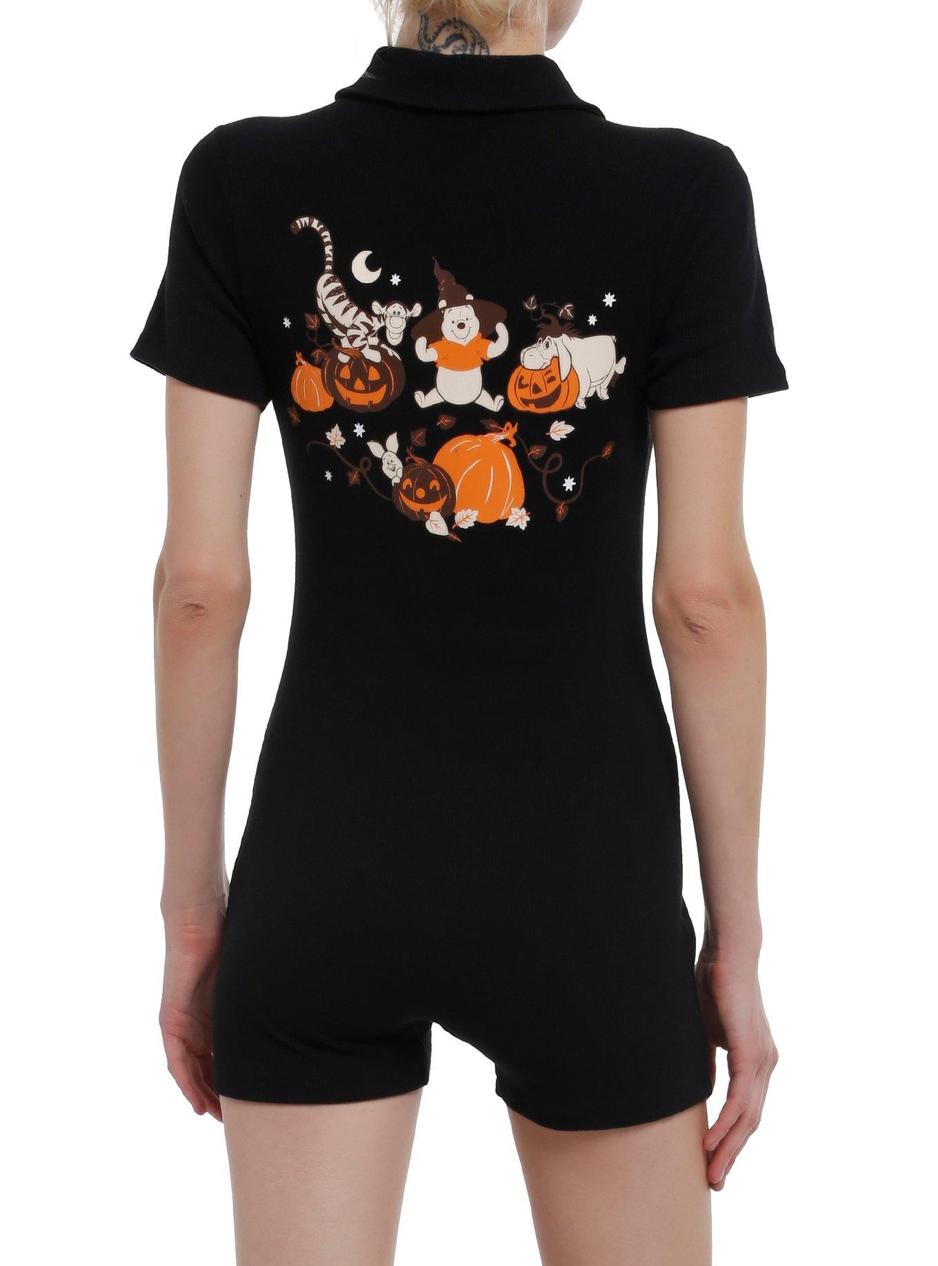 Her Universe Disney Winnie The Pooh Halloween Collar Romper, , hi-res