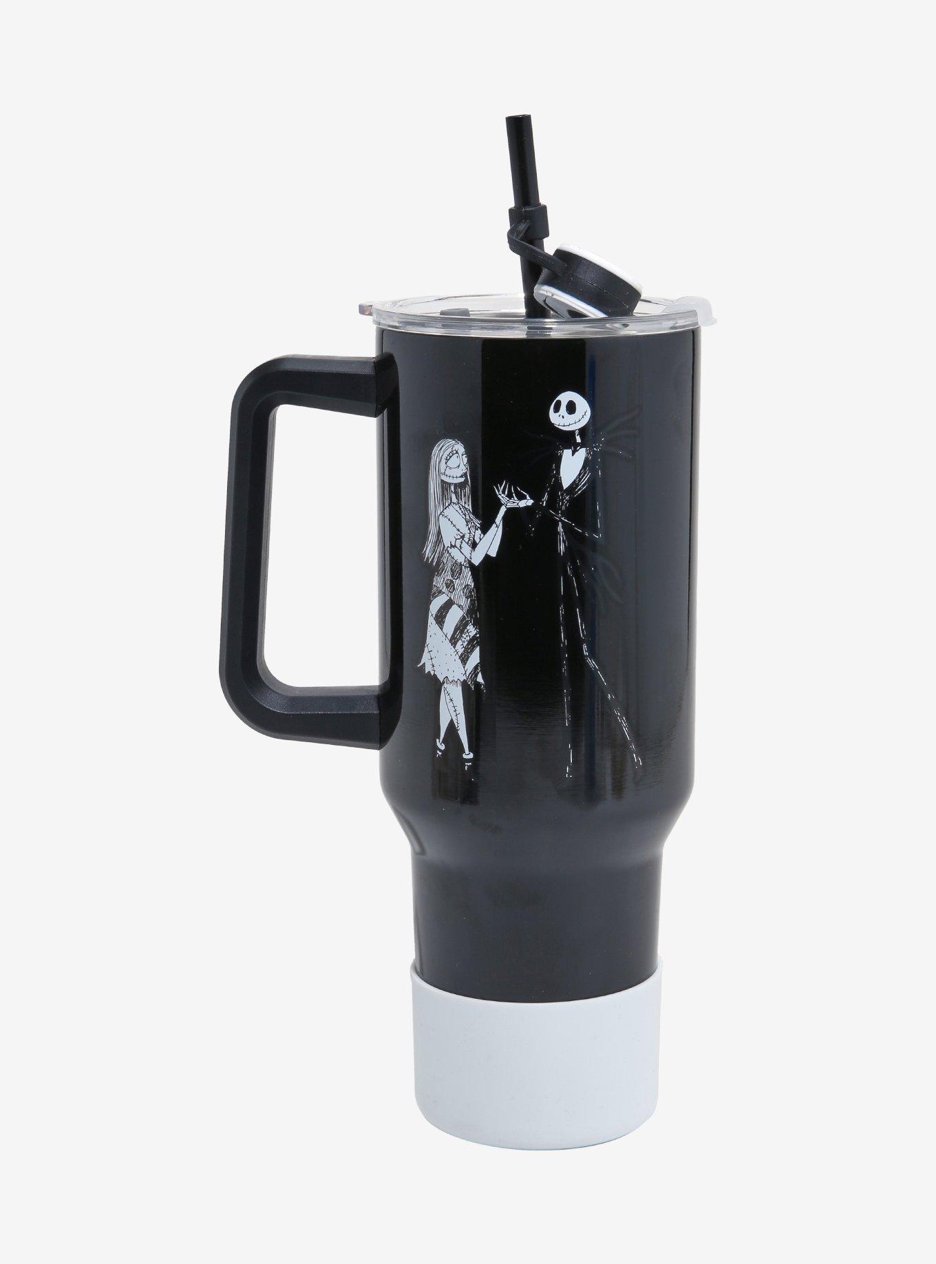 Disney The Nightmare Before Christmas Lock, Shock, & Barrel Portrait Straw Tumbler with Handle - BoxLunch Exclusive, , hi-res