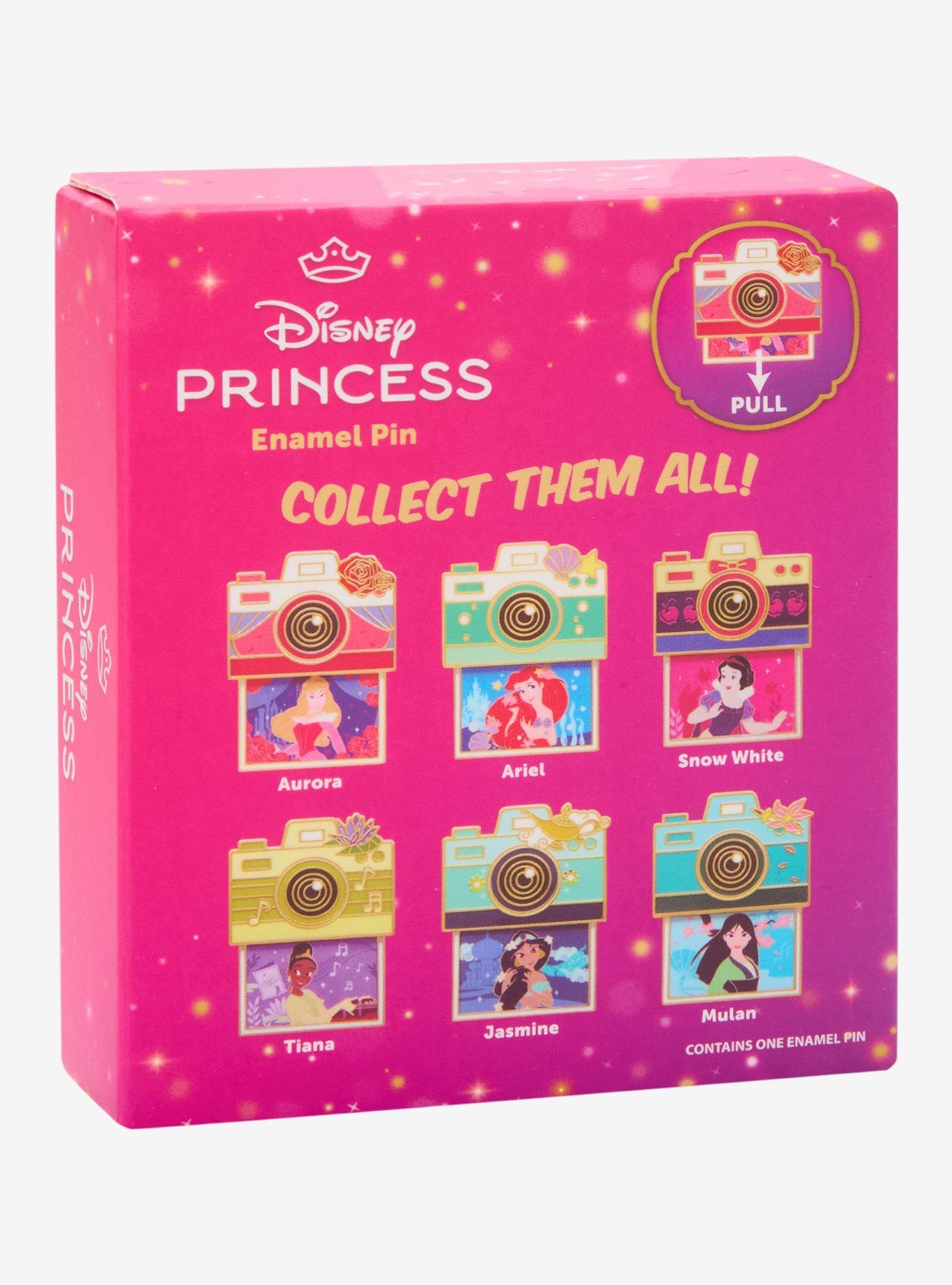 Disney Princess Camera Sliding Blind Box Enamel Pin - BoxLunch Exclusive, , alternate