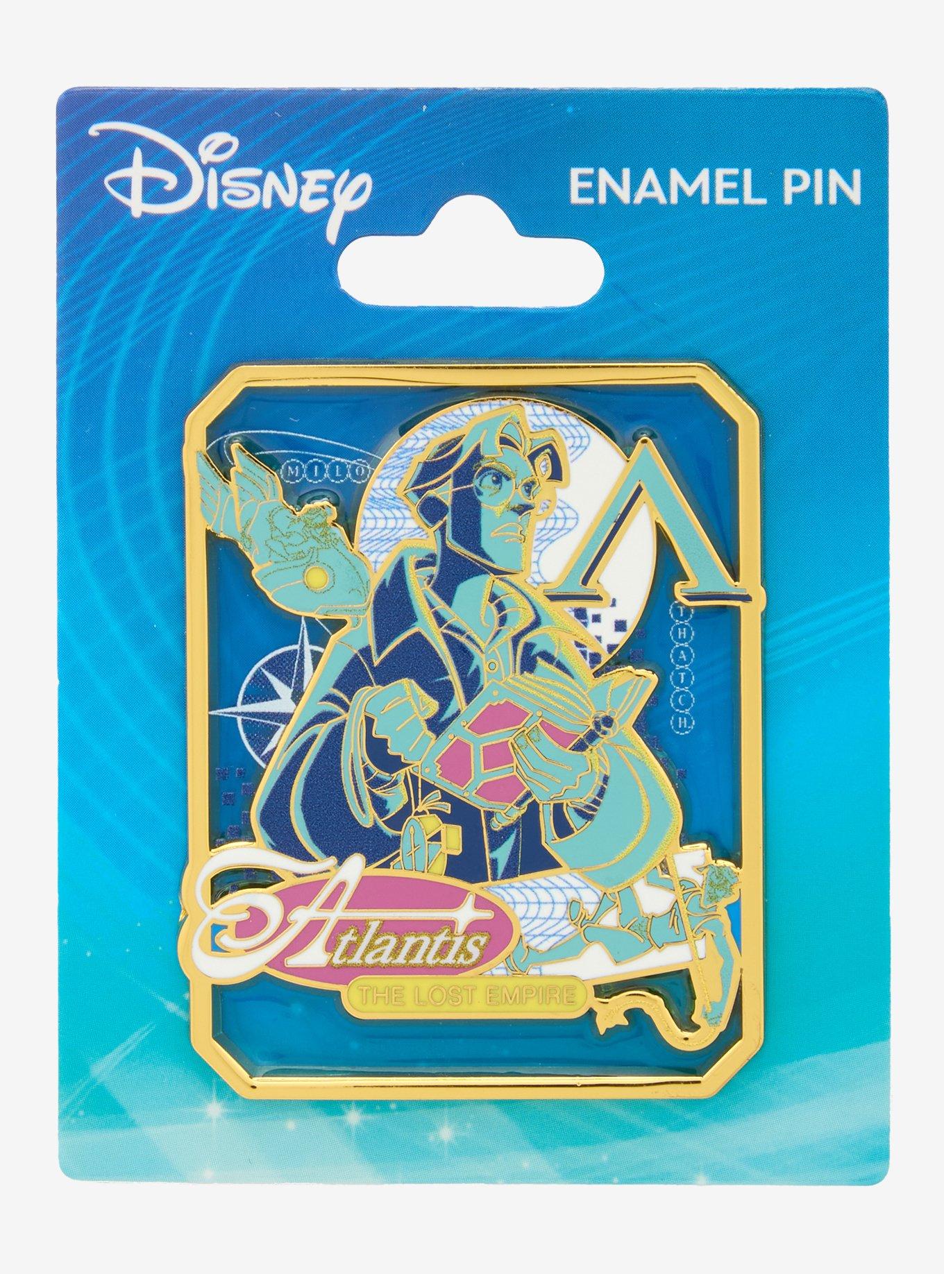 Disney Atlantis: The Lost Empire Milo Stained Glass Enamel Pin &mdash; BoxLunch Exclusive, , hi-res