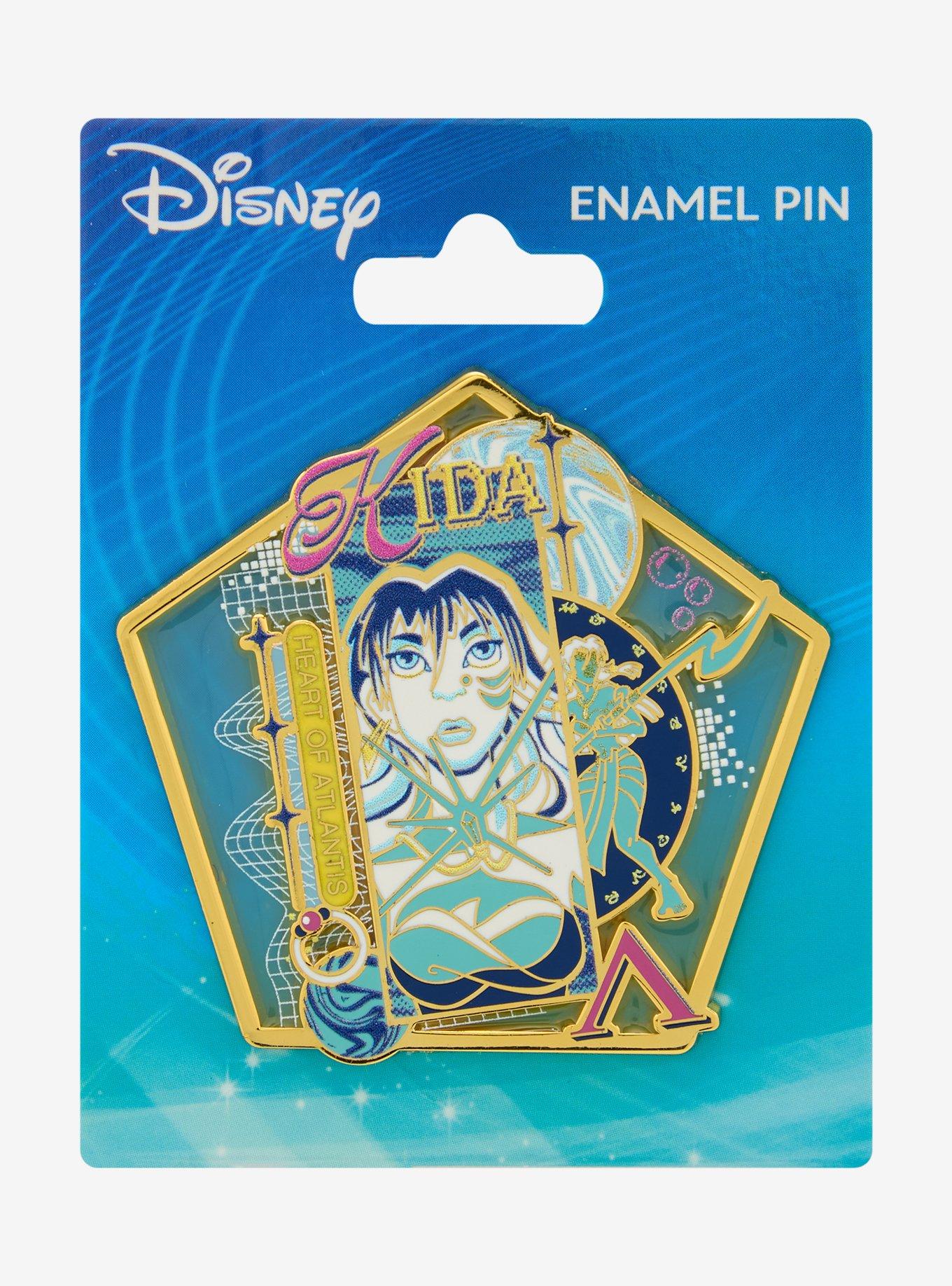 Disney Atlantis: The Lost Empire Kida Stained Glass Enamel Pin &mdash; BoxLunch Exclusive, , hi-res