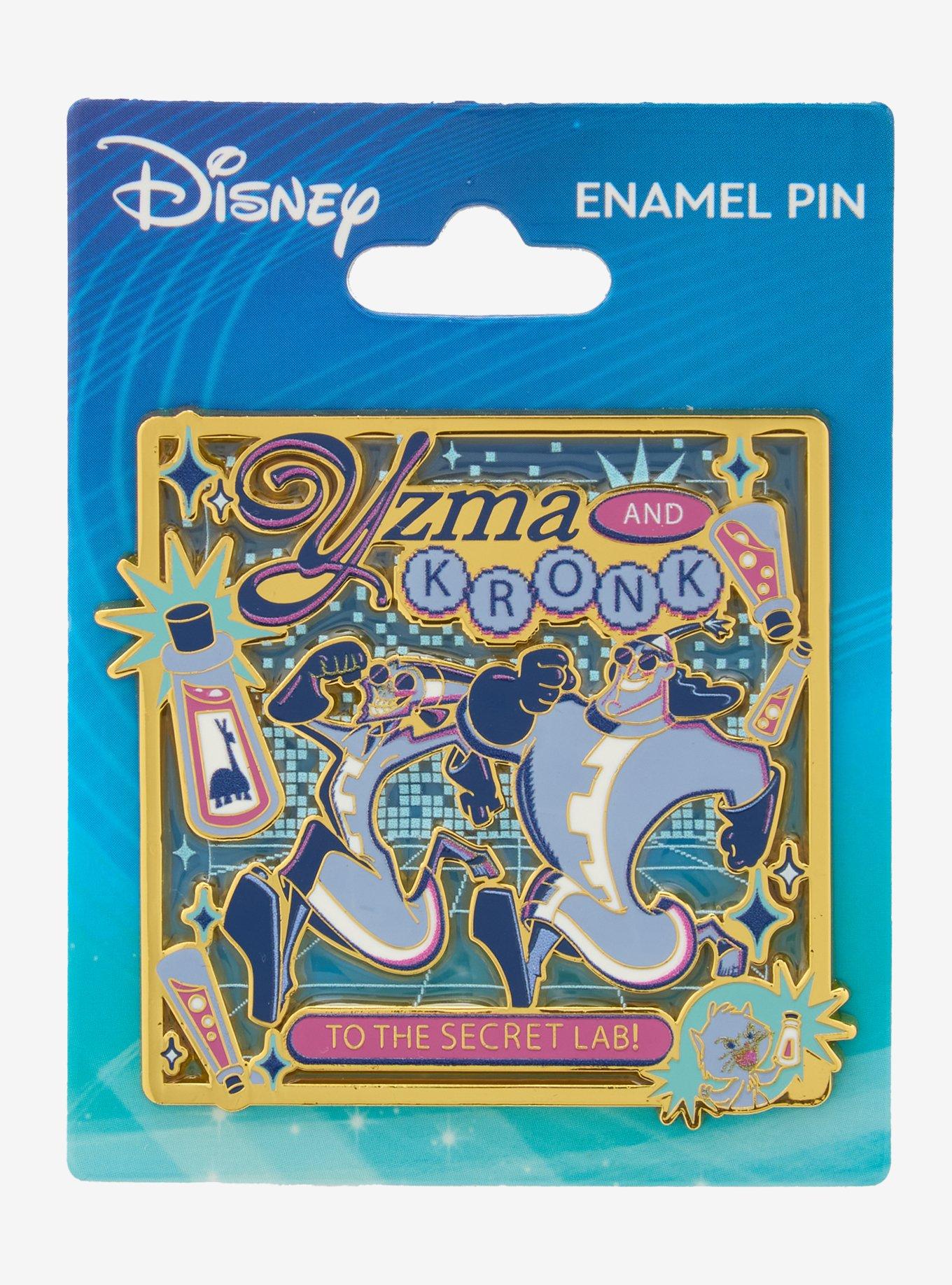 Disney The Emperor's New Groove Yzma & Kronk Stained Glass Enamel Pin - BoxLunch Exclusive, , hi-res