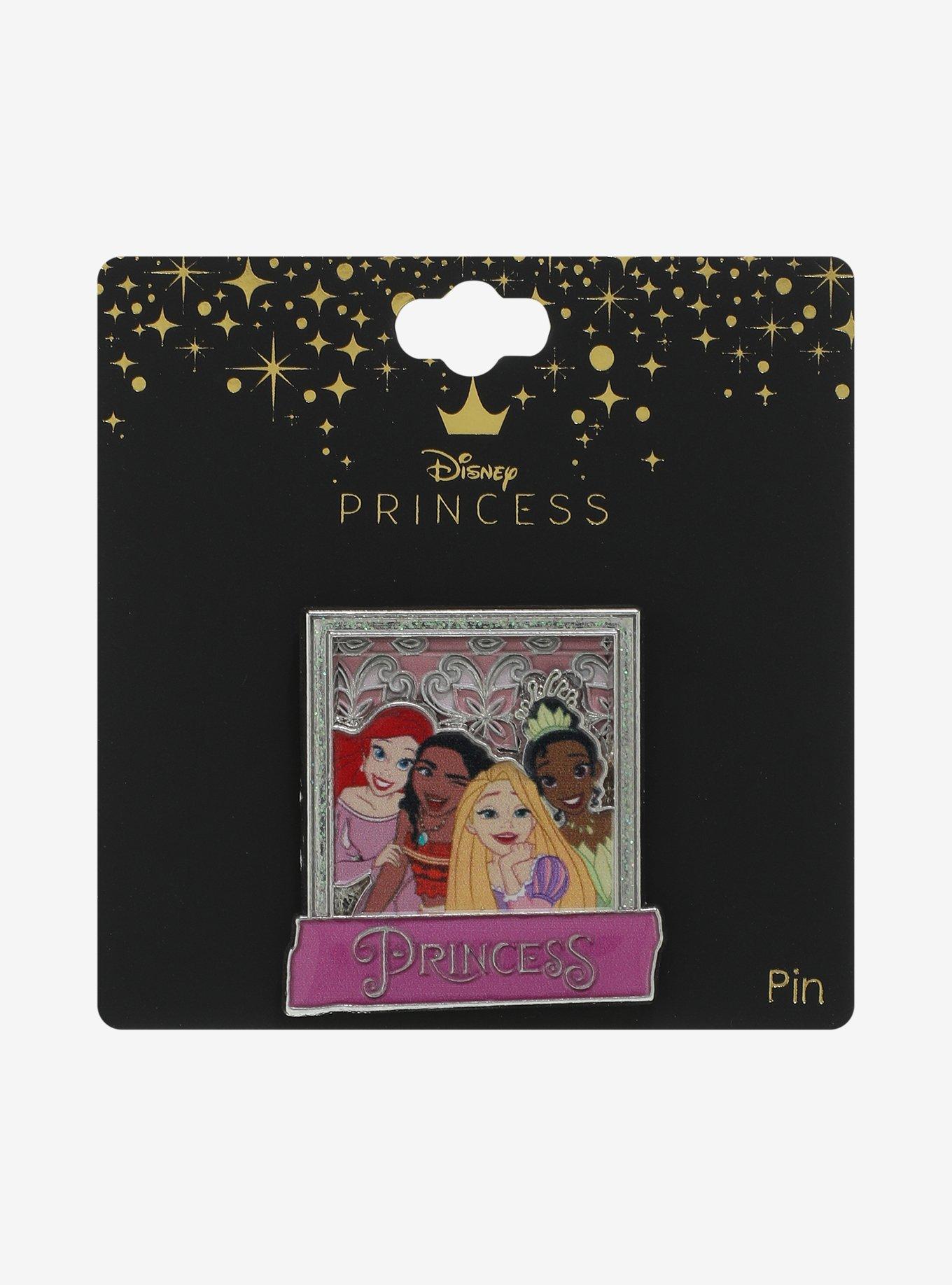 Disney Princess Group Photo 3D Enamel Pin, , hi-res