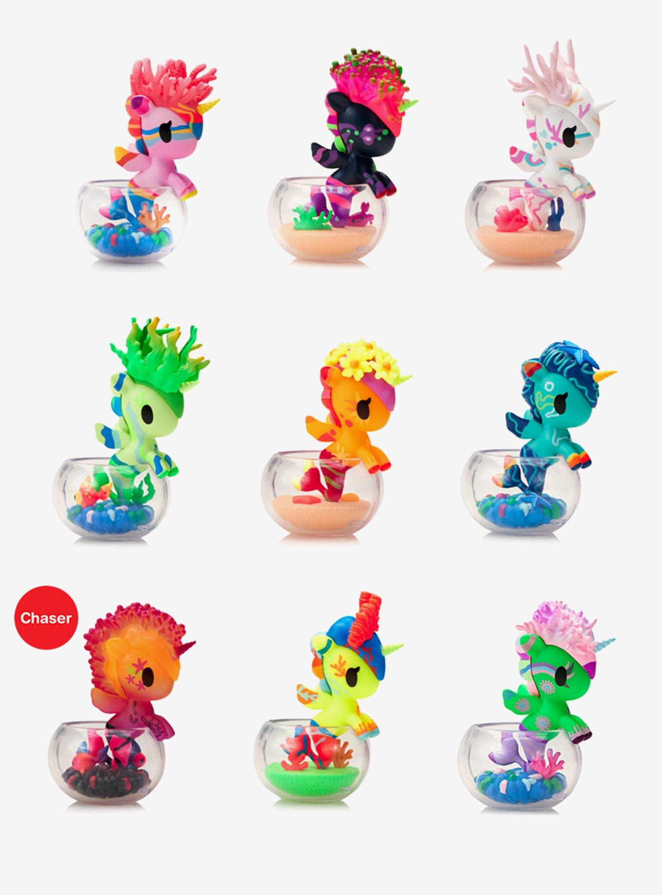 Tokidoki Neon Reef Mermicorno Blind Box Figure, , hi-res