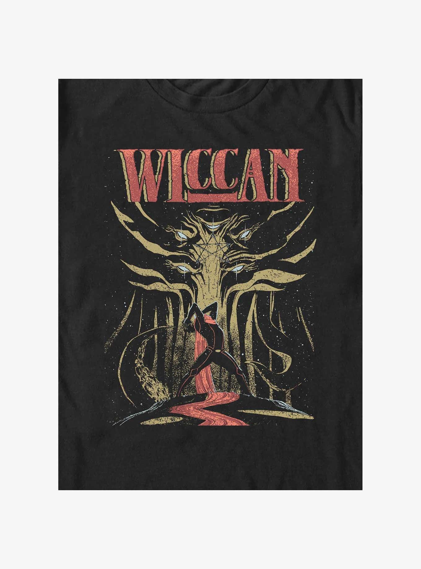 Marvel Wiccan Chaos Consumes T-Shirt, BLACK, alternate