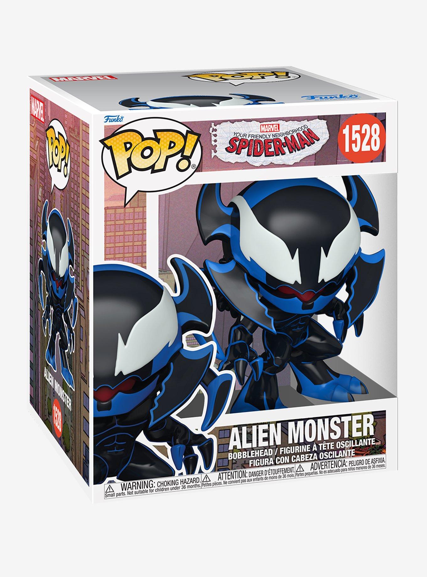 Funko Pop! Marvel Your Friendly Neighborhood Spider-Man Alien Monster Bobblehead, , hi-res