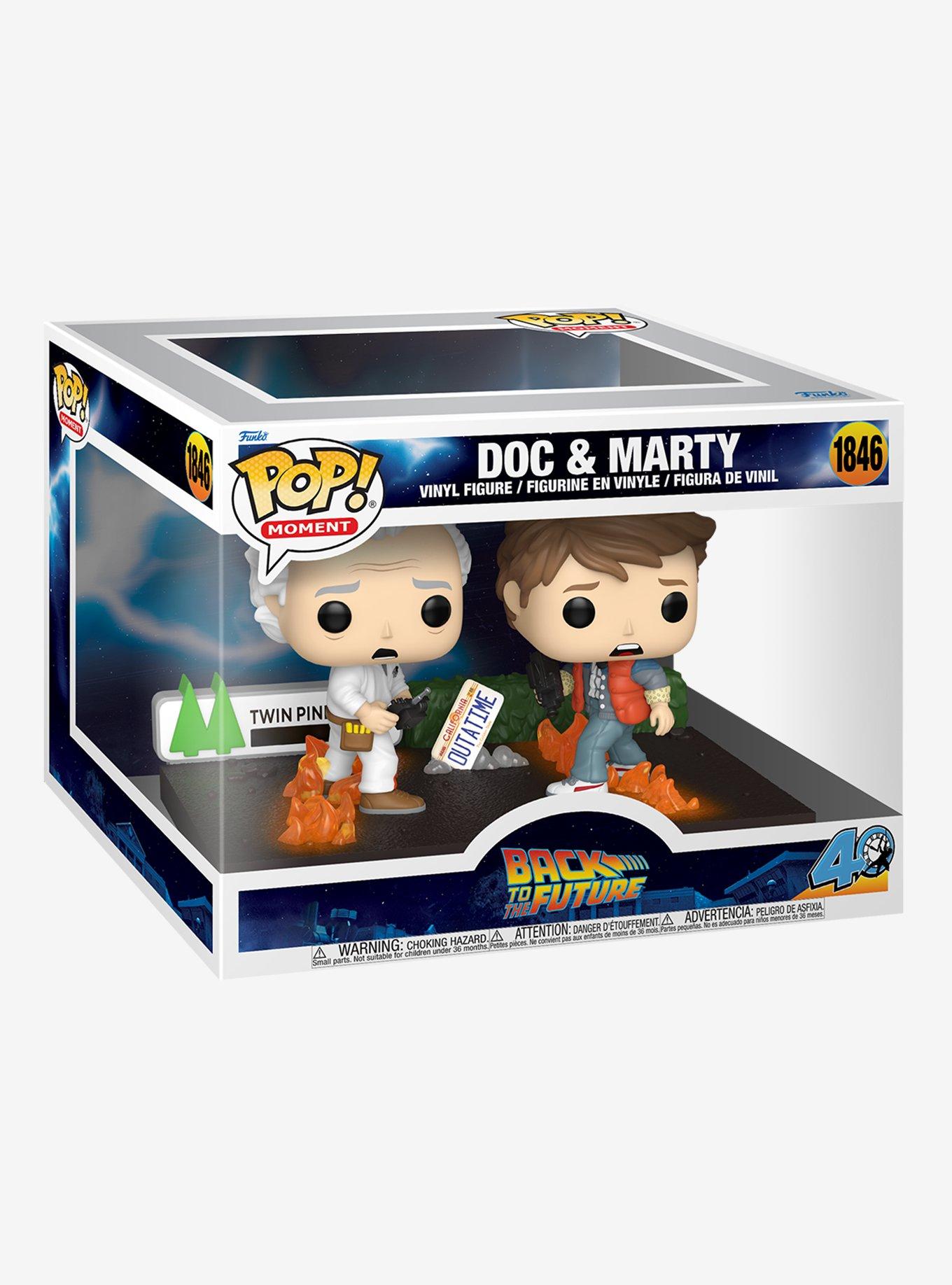 Funko Pop! Moment Back to the Future Doc & Marty Vinyl Figure, , alternate