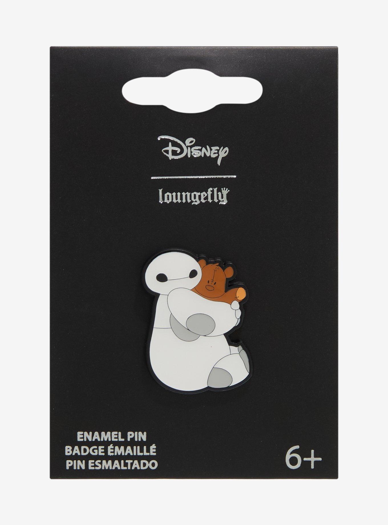 Loungefly Disney Big Hero 6 Baymax Teddy Bear Enamel Pin, , hi-res