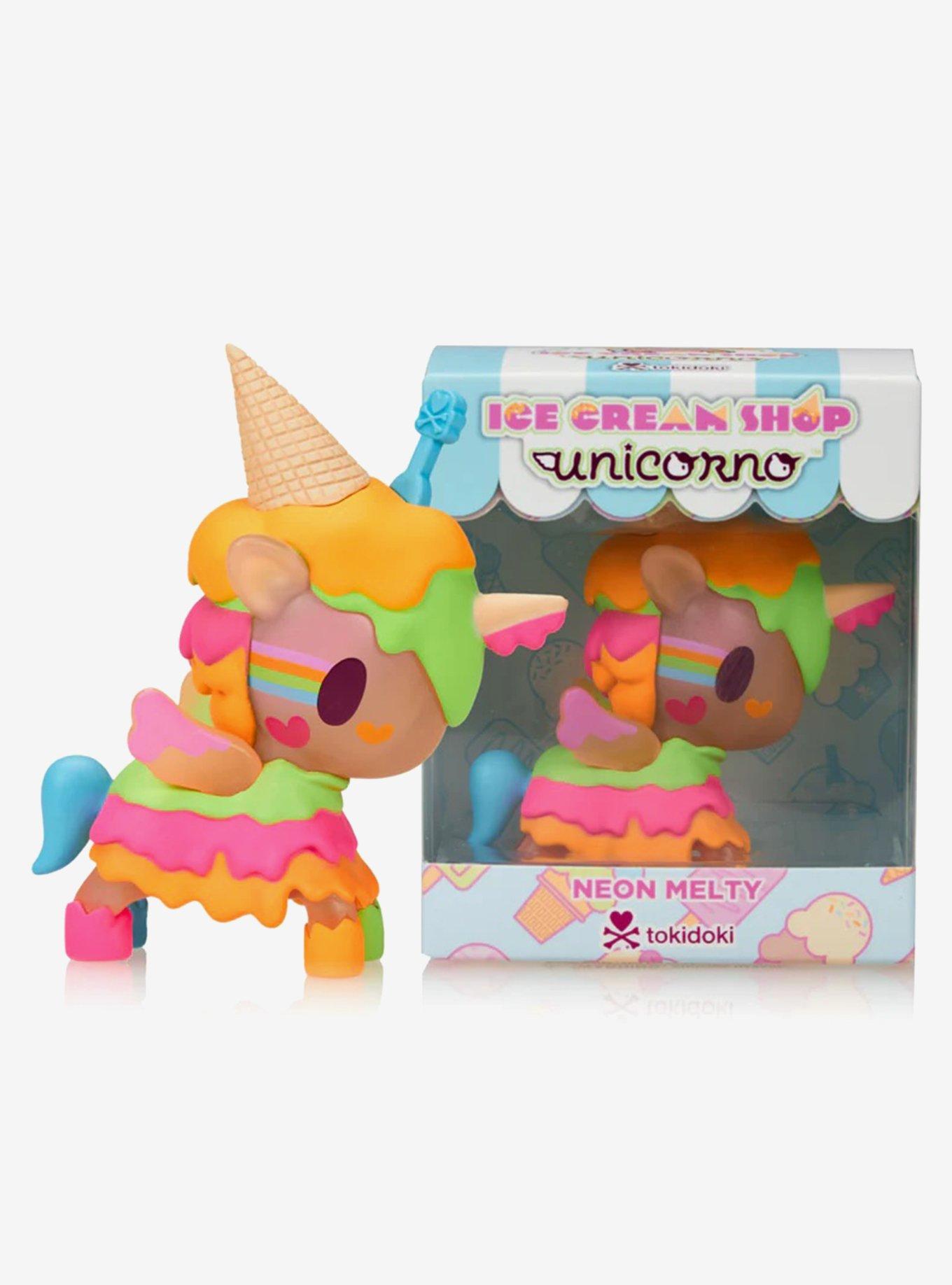 tokidoki Unicorno Ice Cream Shop Neon Melty Figure, , hi-res