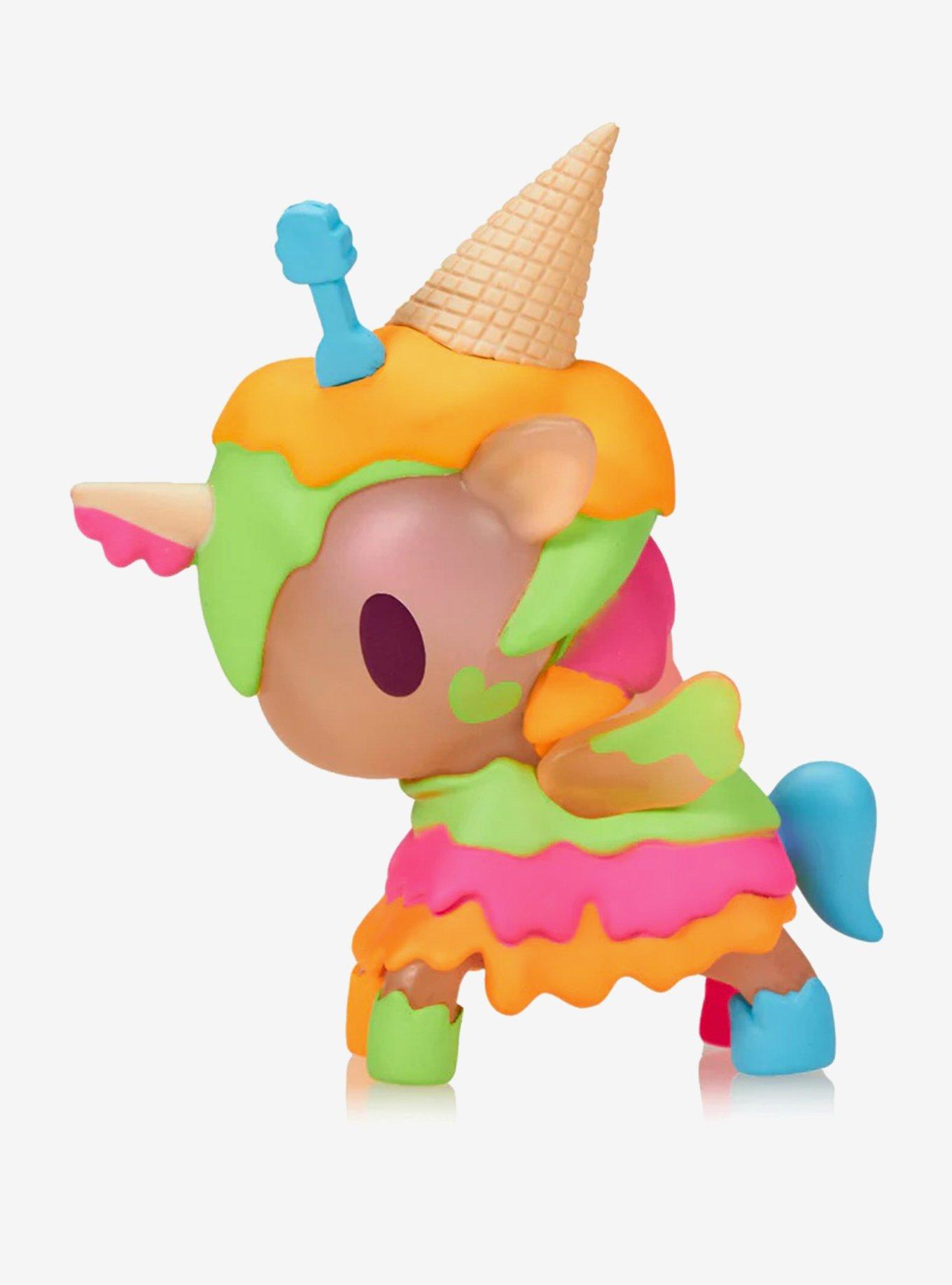 tokidoki Unicorno Ice Cream Shop Neon Melty Figure, , alternate