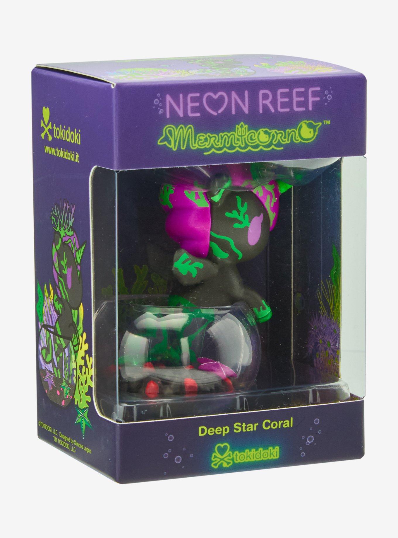 tokidoki Mermicorno Neon Reef Deep Star Coral Figure, , alternate
