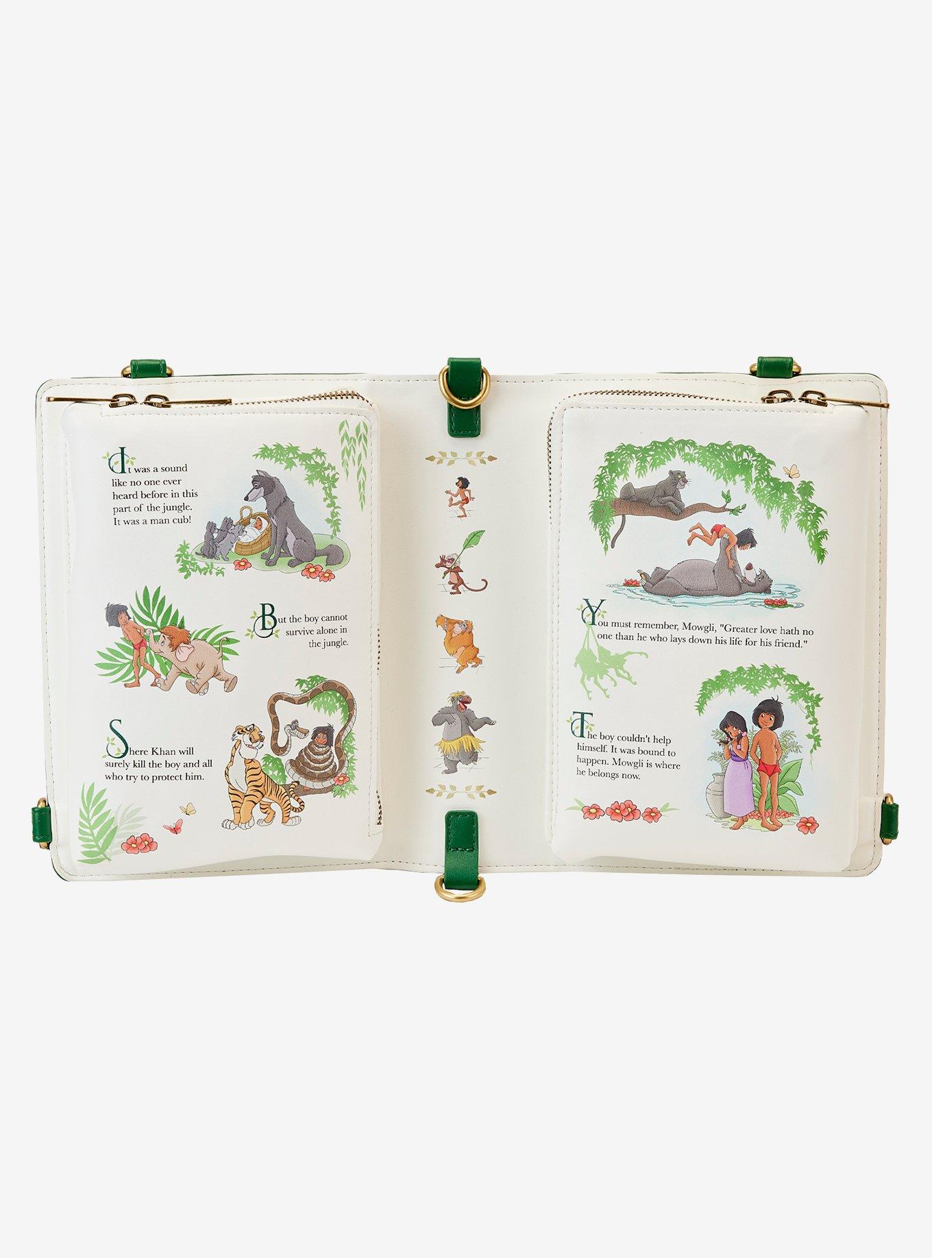Loungefly Disney The Jungle Book Book Crossbody Bag, , alternate