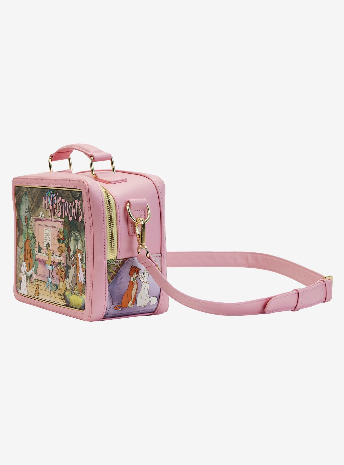 Loungefly Disney The Aristocats Jazz Scene Lunch Box Crossbody Bag, , alternate