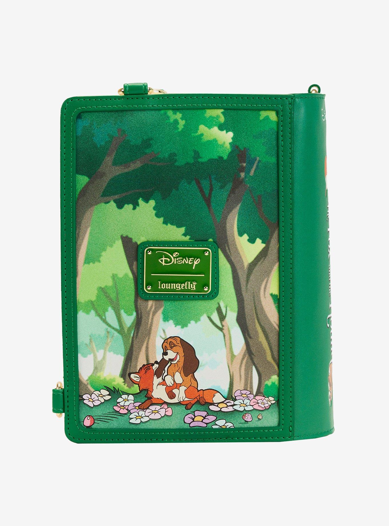 Loungefly Disney The Fox And The Hound Book Crossbody Bag, , hi-res