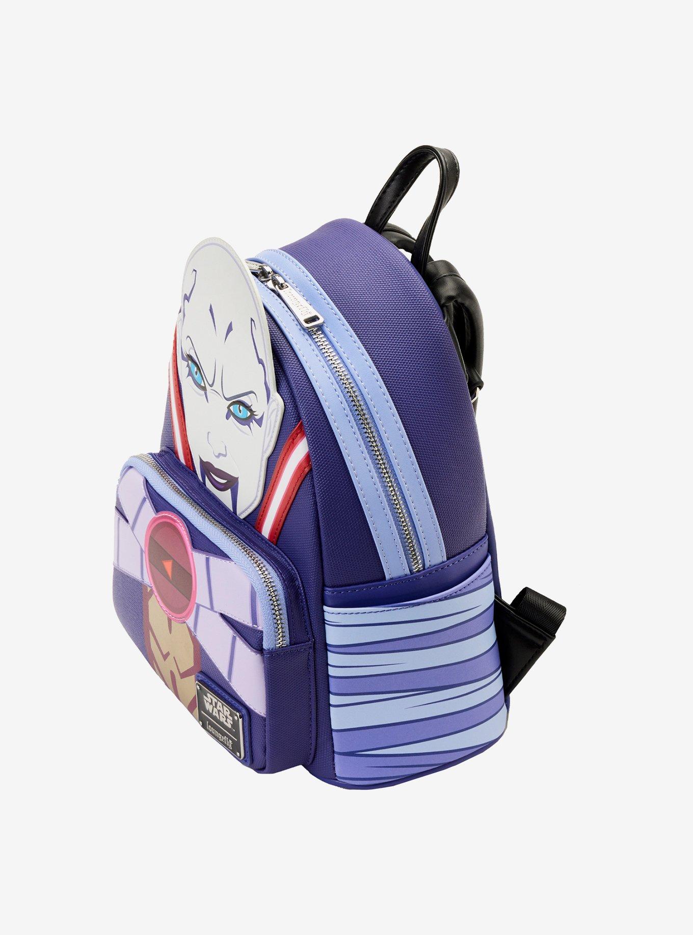 Loungefly Star Wars: The Clone Wars Asajj Ventress Figural Mini Backpack, , alternate