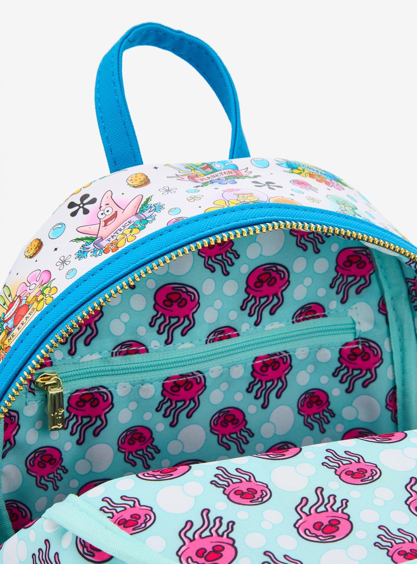 Loungefly SpongeBob SquarePants Tattoo Mini Backpack, , alternate