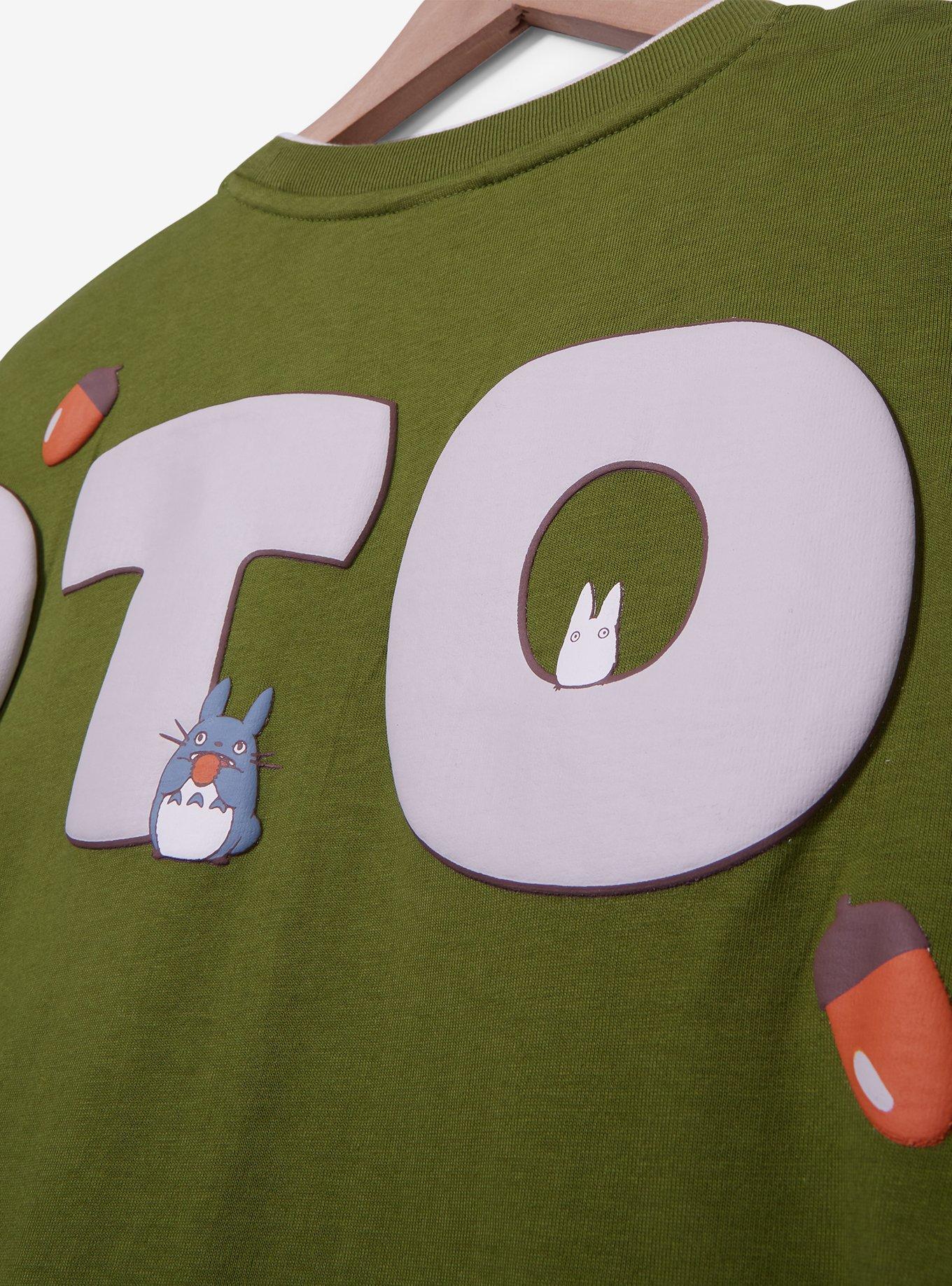 Her Universe Studio Ghibli® My Neighbor Totoro Pocket Women's Long Sleeve T-Shirt, OLIVE, alternate