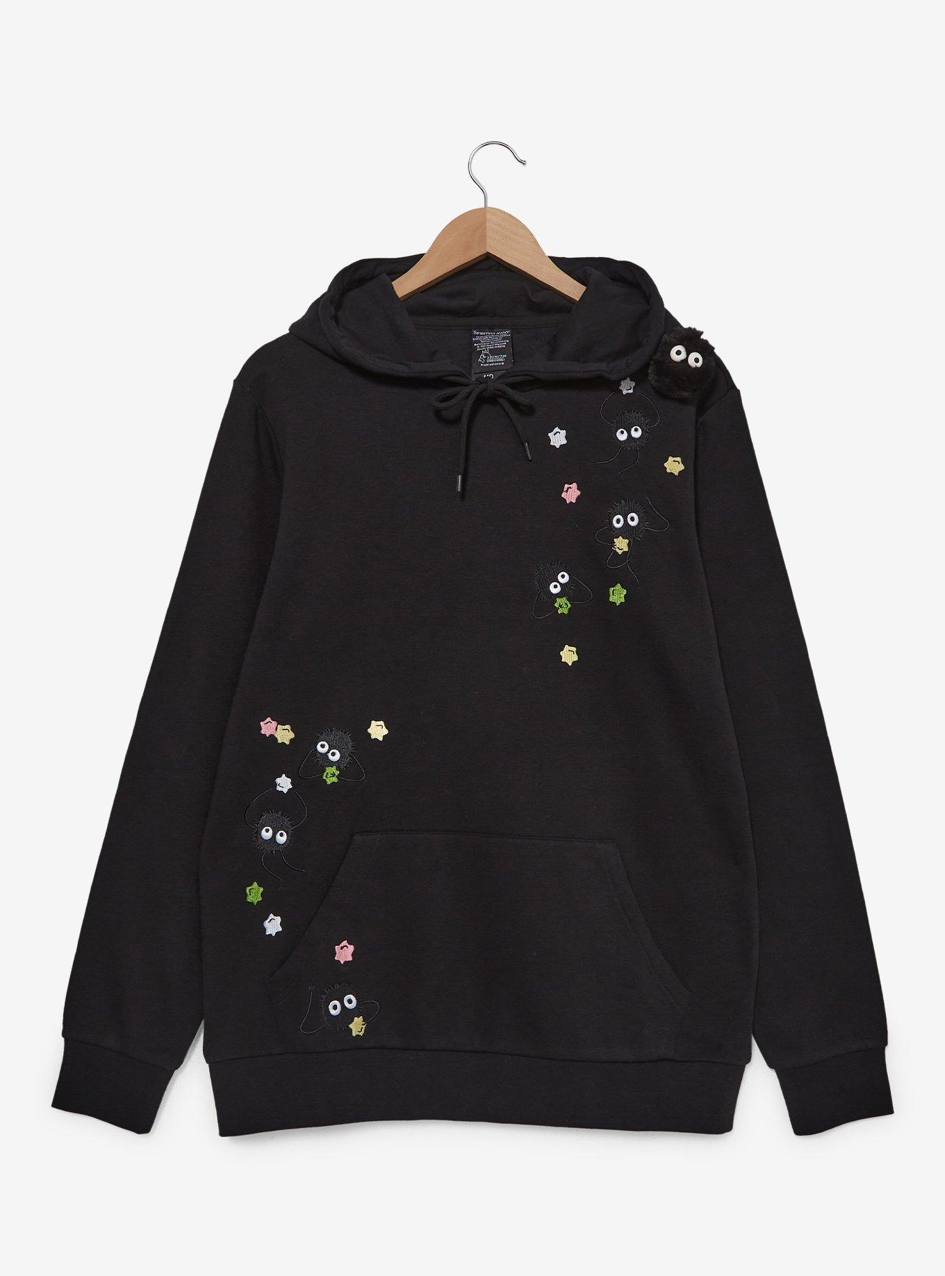 Our Universe Studio Ghibli&reg; Spirited Away Soot Sprites and Stars Women's Hoodie &mdash; BoxLunch Exclusive, , hi-res