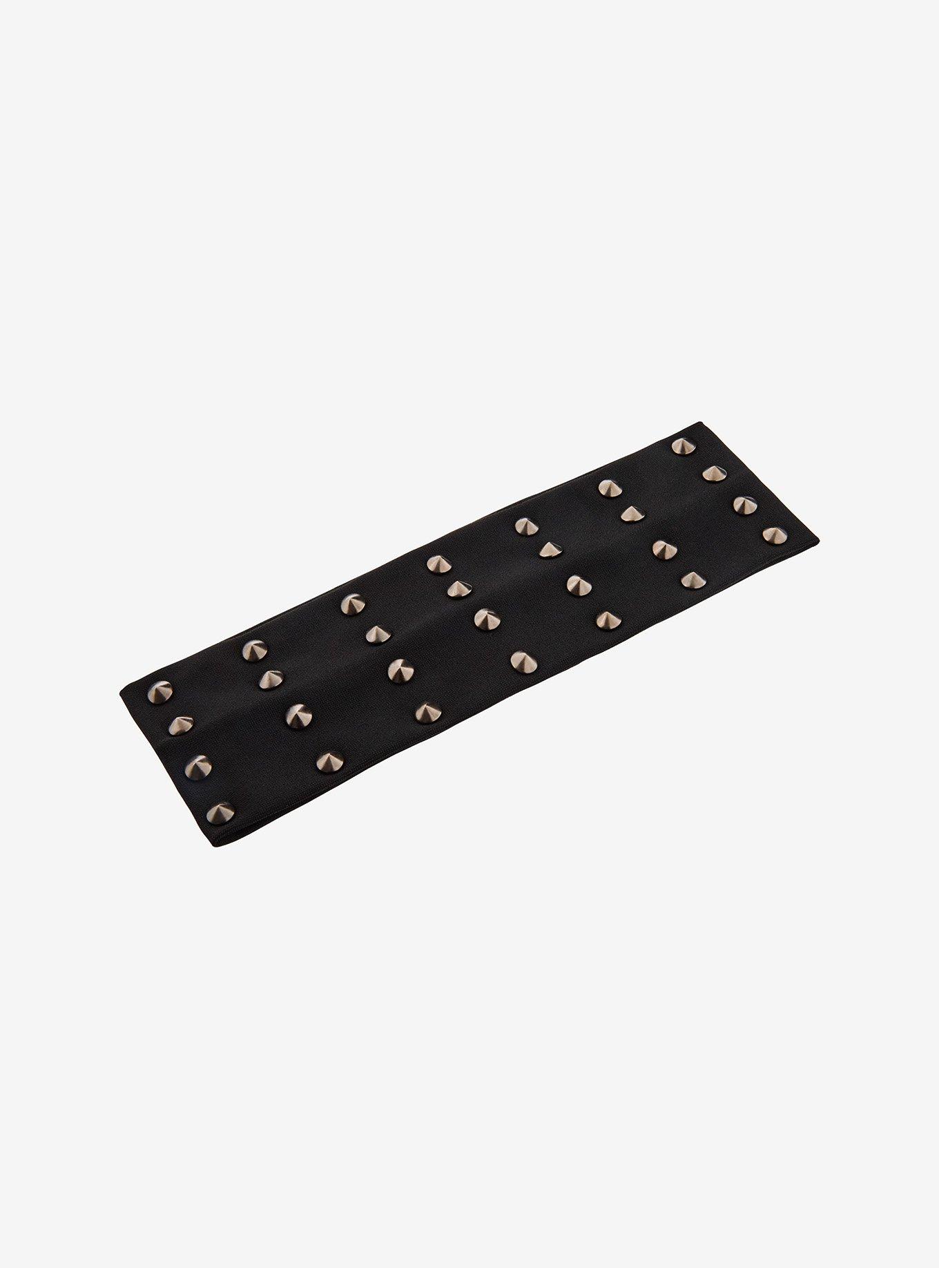 Spike Studs Wide Headband, , alternate