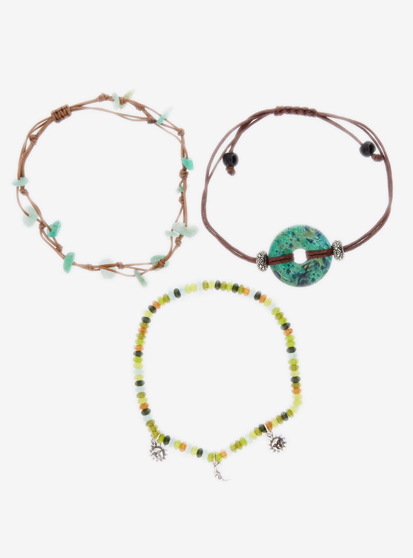 Thorn & Fable Celestial Crystal Stud Bracelet Set, , hi-res