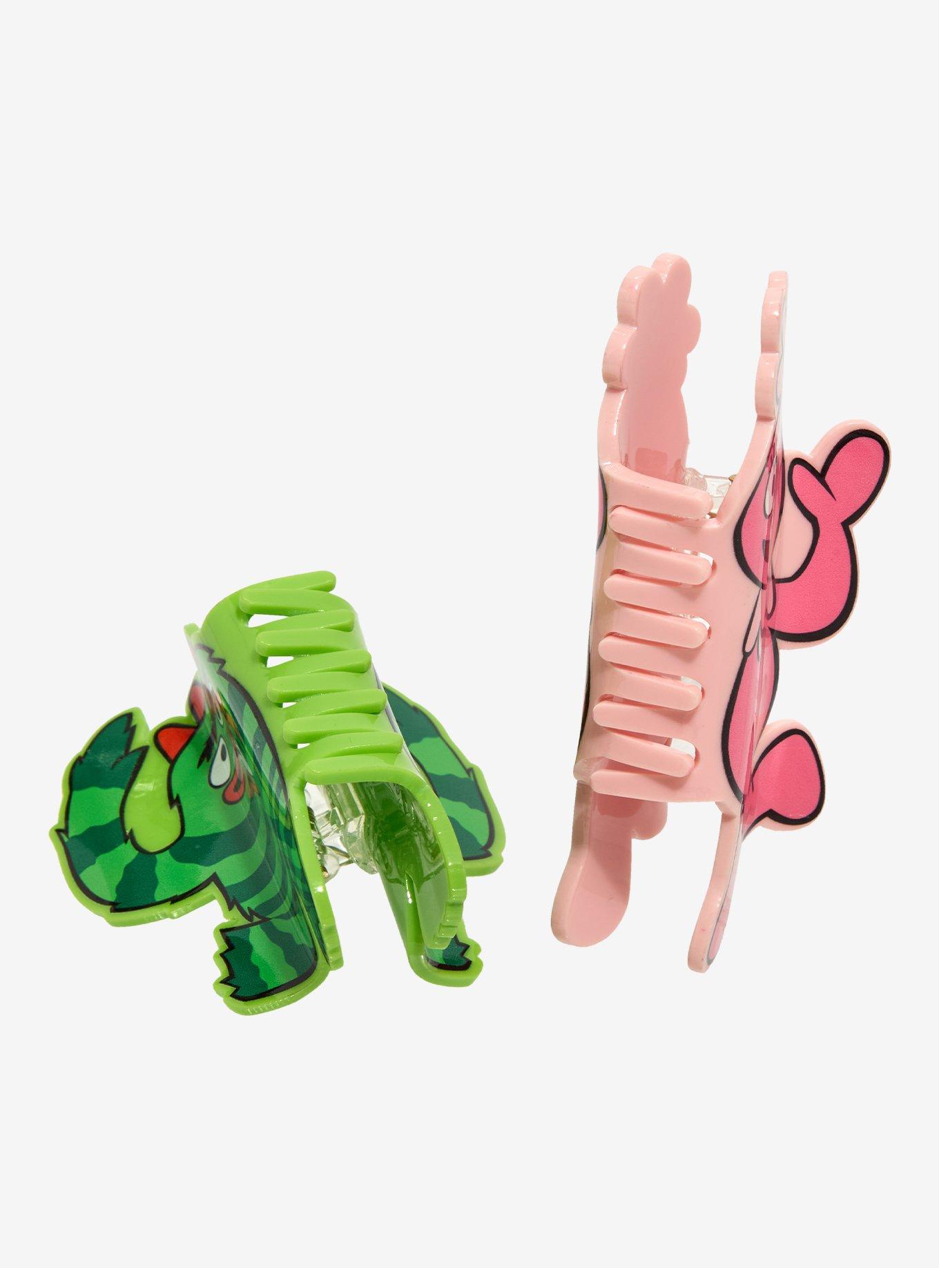 Yo Gabba Gabba! Brobee & Foofa Claw Hair Clip Set, , alternate