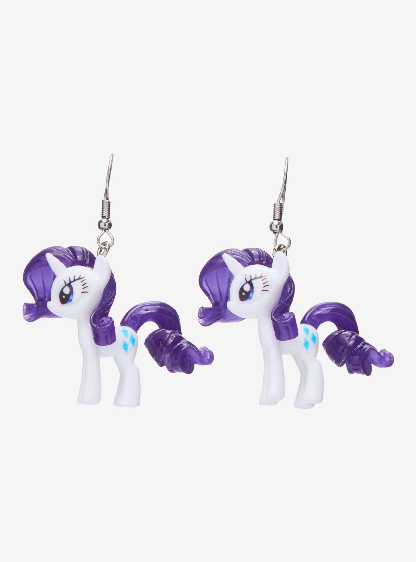 My Little Pony Rarity Figural Earrings, , hi-res