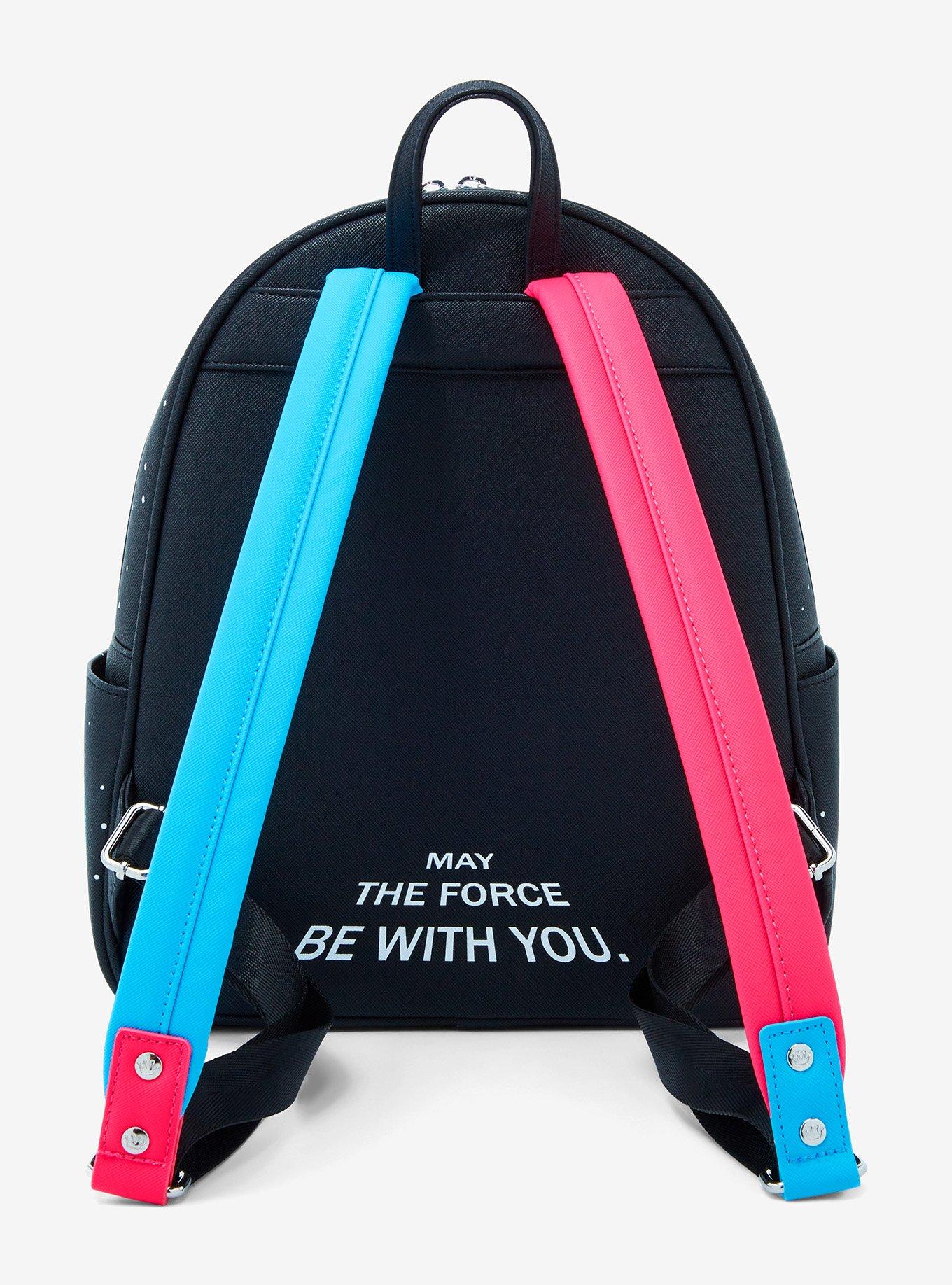 Loungefly Star Wars Spaceships Light-Up Mini Backpack, , alternate