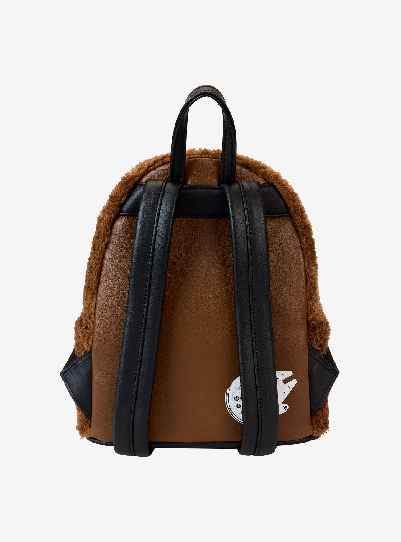 Loungefly Star Wars Chewbacca Fuzzy Mini Backpack, , hi-res