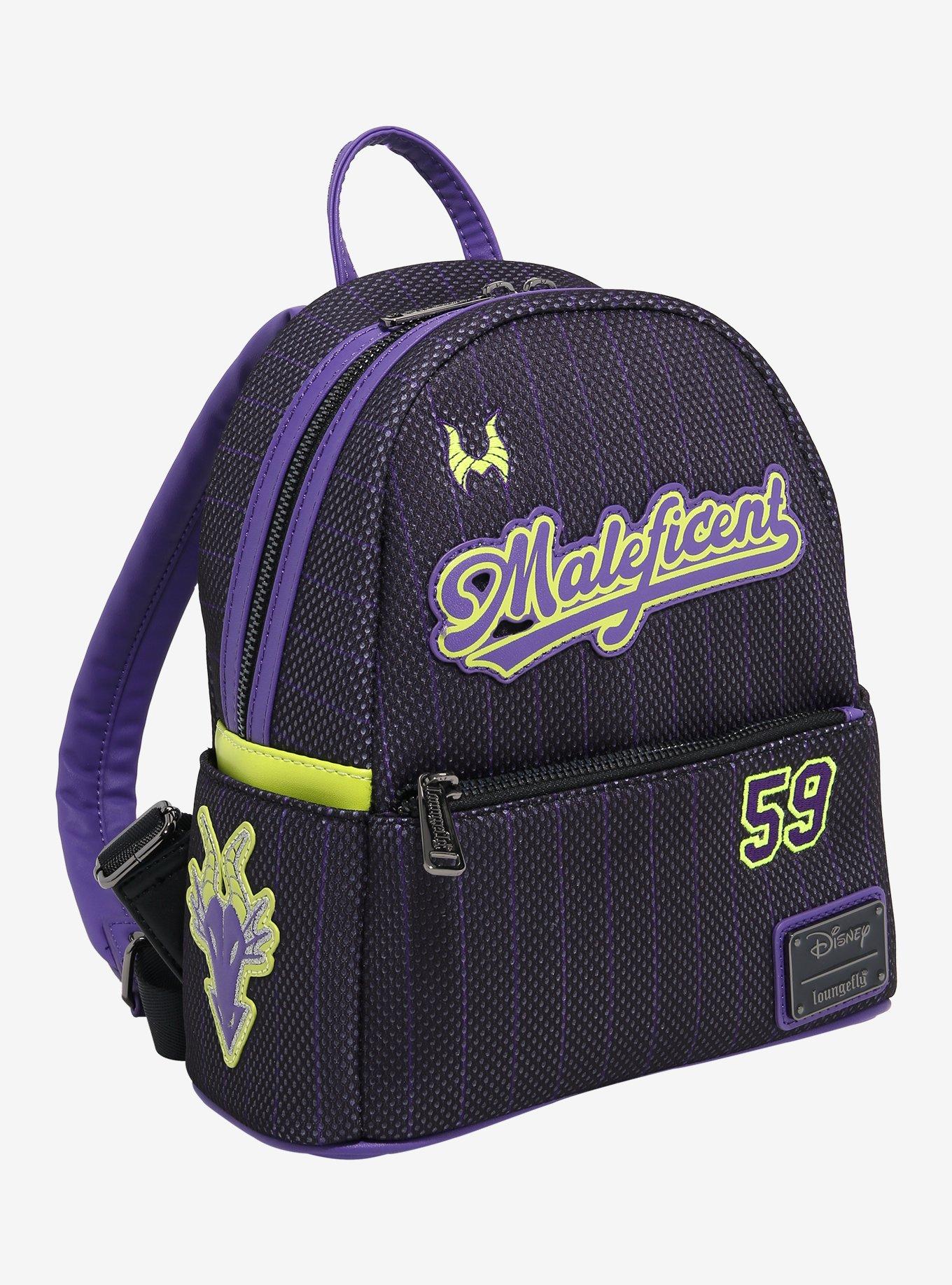 Loungefly Disney Maleficent Jersey Mini Backpack, , hi-res