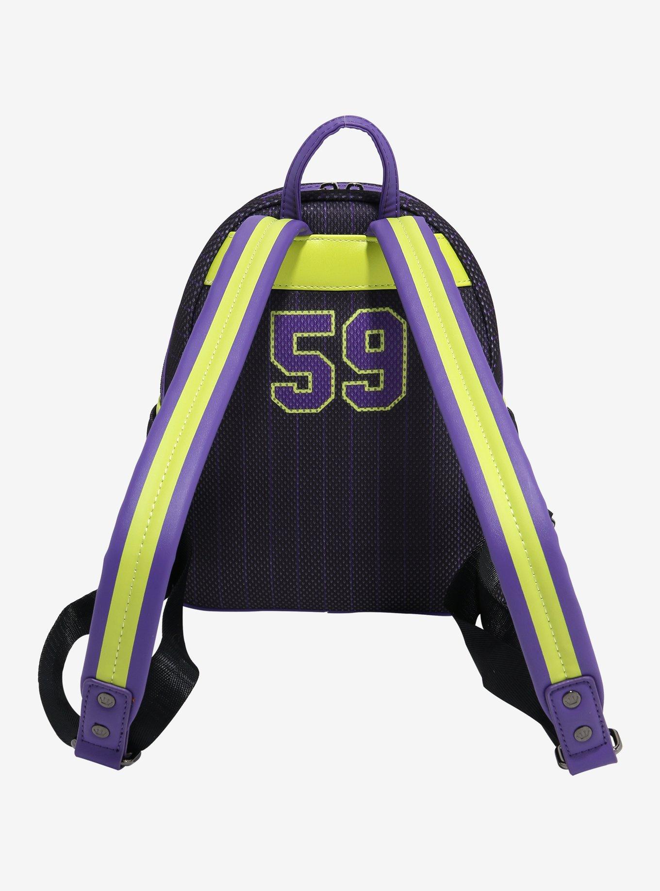 Loungefly Disney Maleficent Jersey Mini Backpack, , alternate
