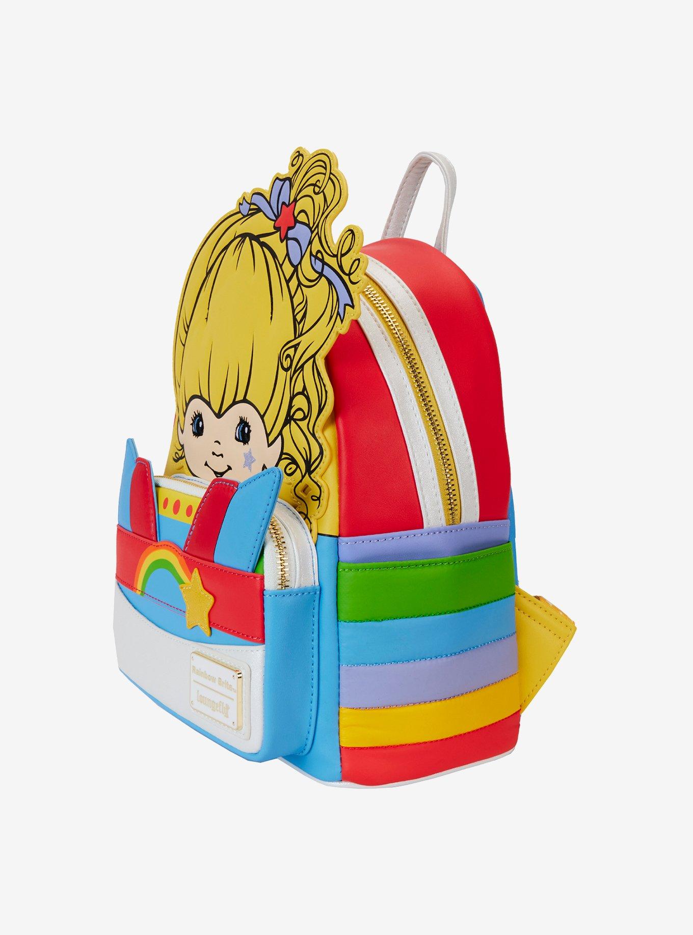 Loungefly Rainbow Brite Figural Mini Backpack, , alternate