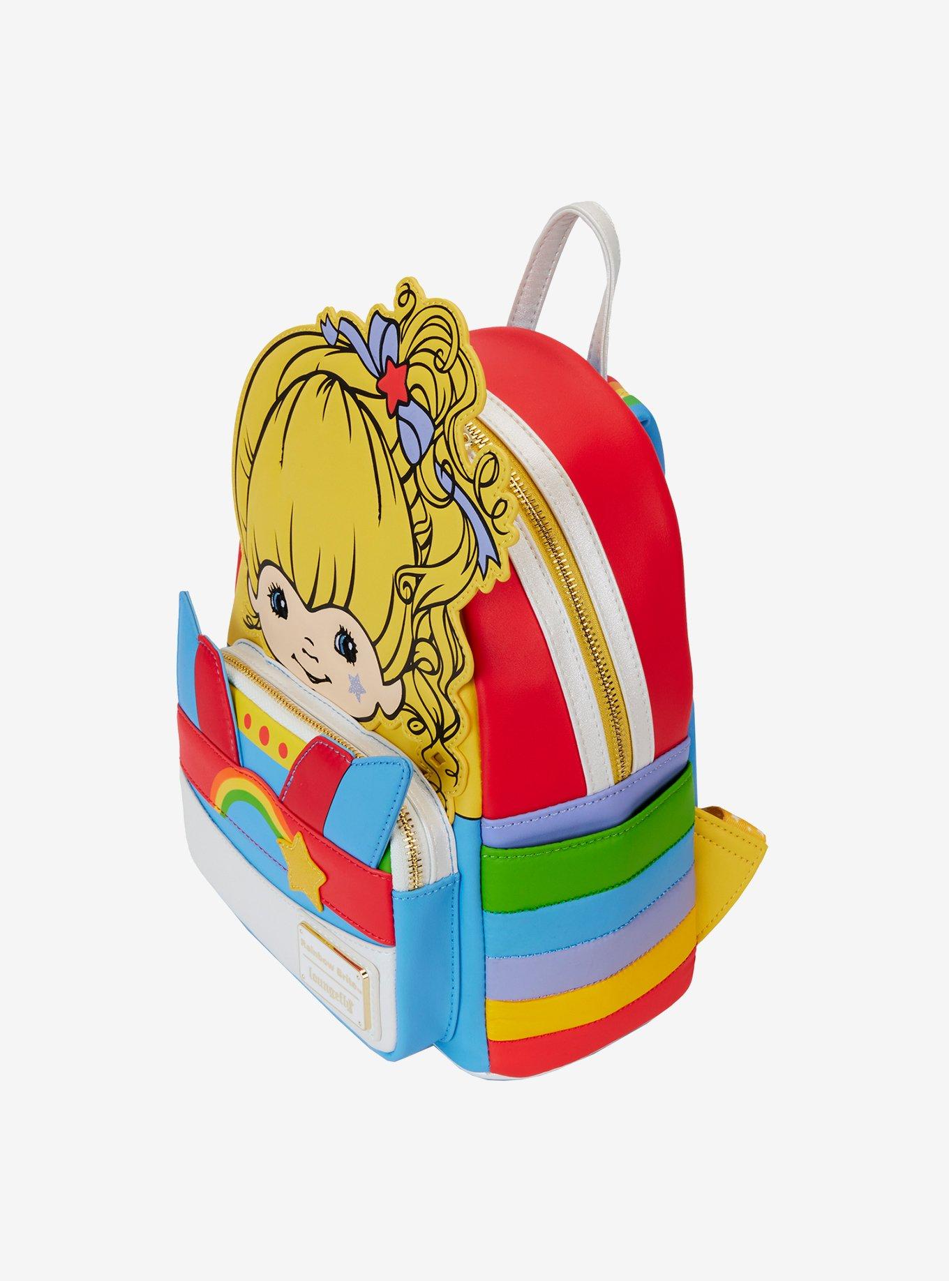 Loungefly Rainbow Brite Figural Mini Backpack, , alternate