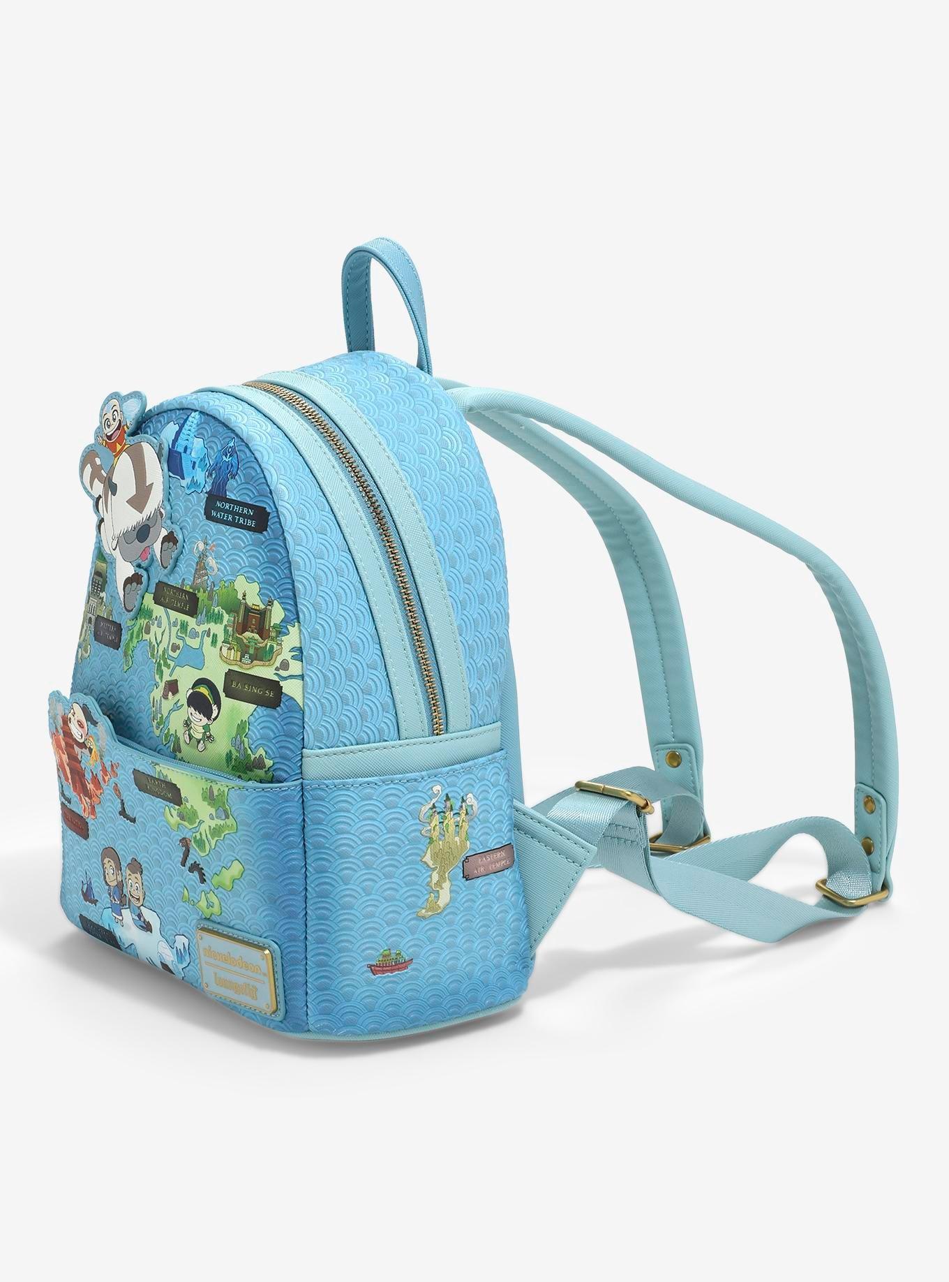 Loungefly Avatar: The Last Airbender Map Mini Backpack, , alternate