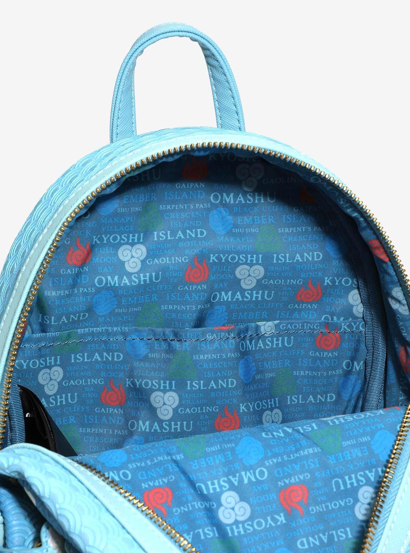 Loungefly Avatar: The Last Airbender Map Mini Backpack, , alternate