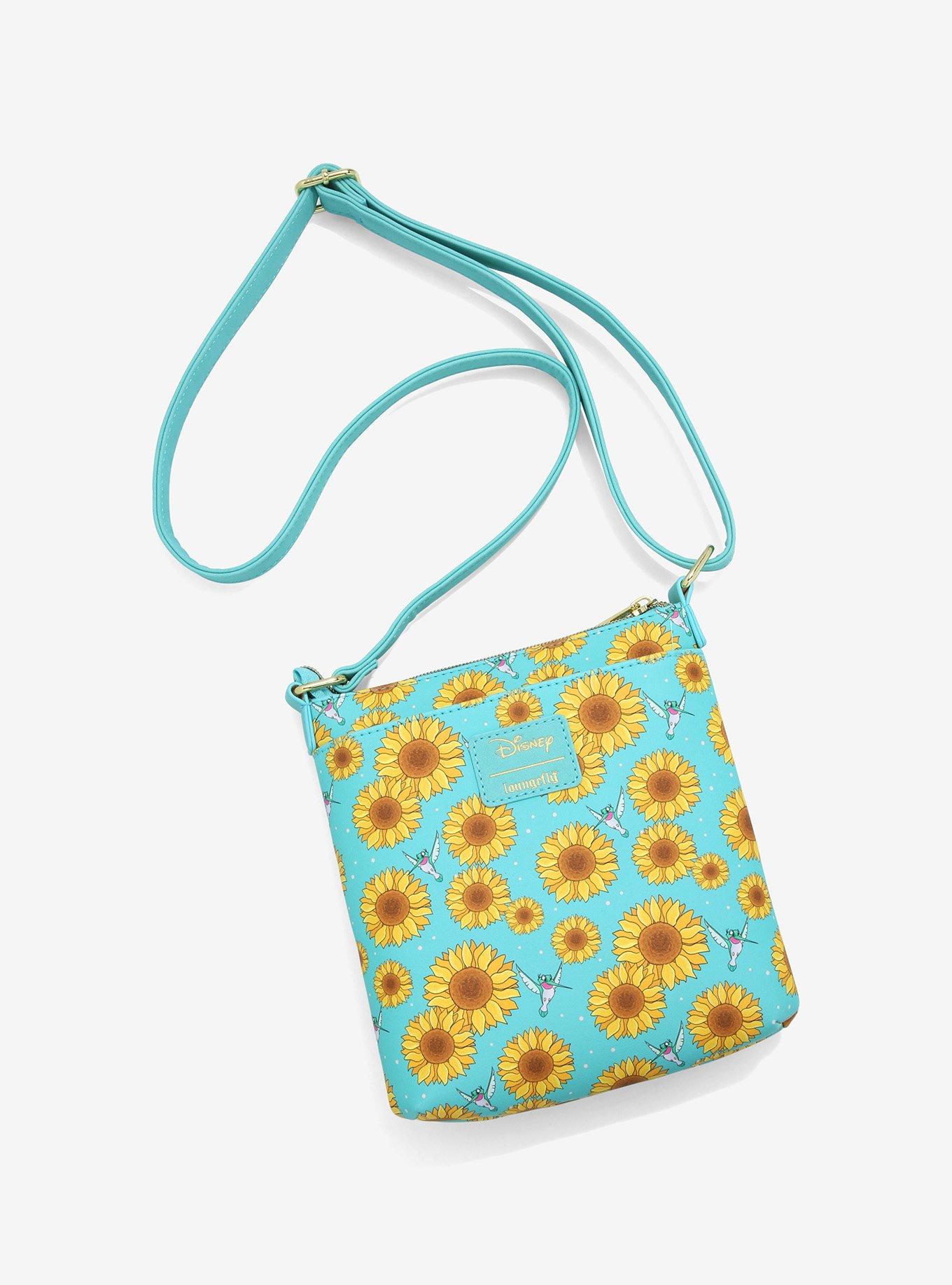 Loungefly Disney Pocahontas Flit & Sunflowers Crossbody Bag, , hi-res