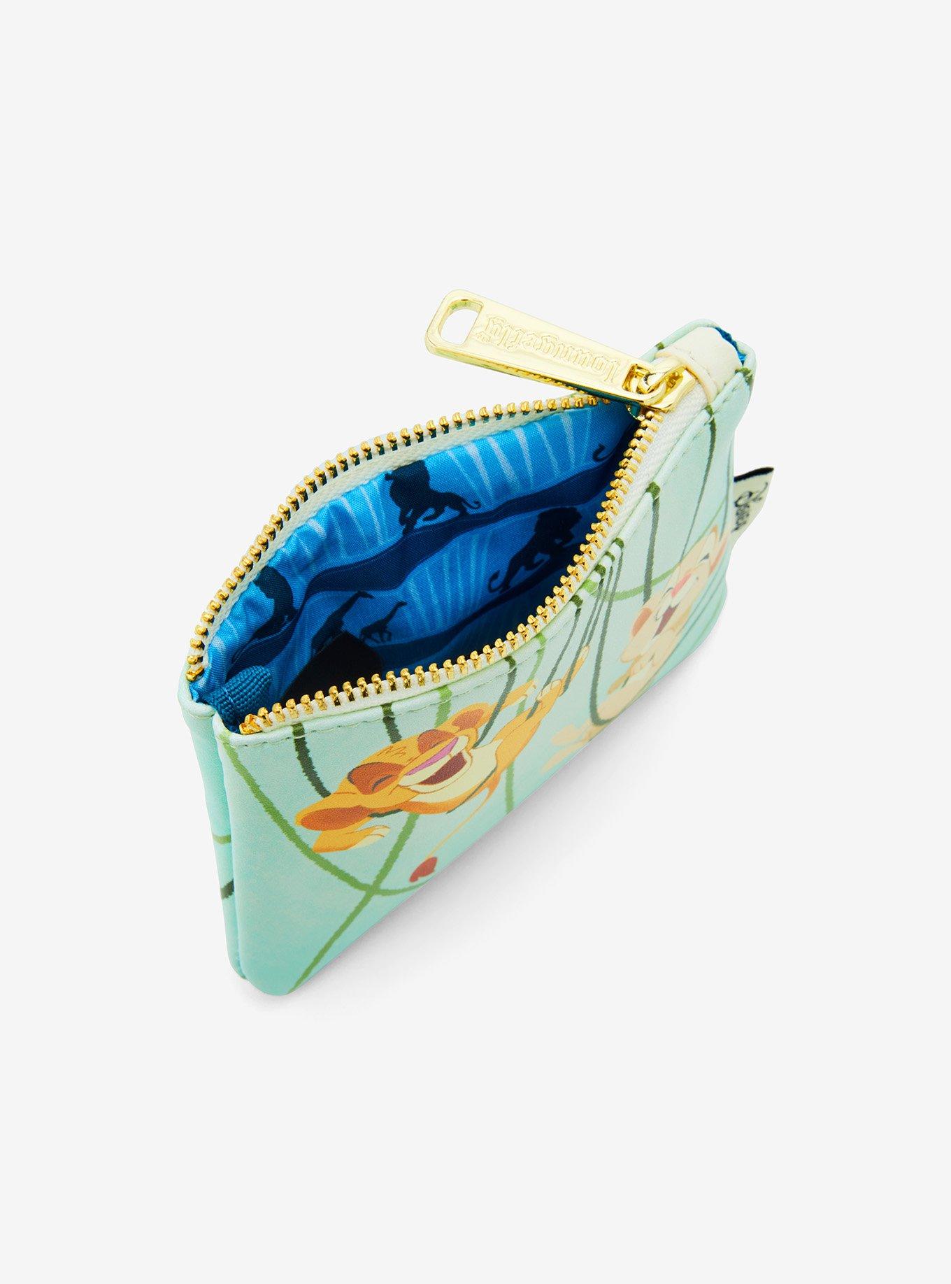Loungefly Disney The Lion King Simba Nala & Zazu Vines Coin Purse, , alternate