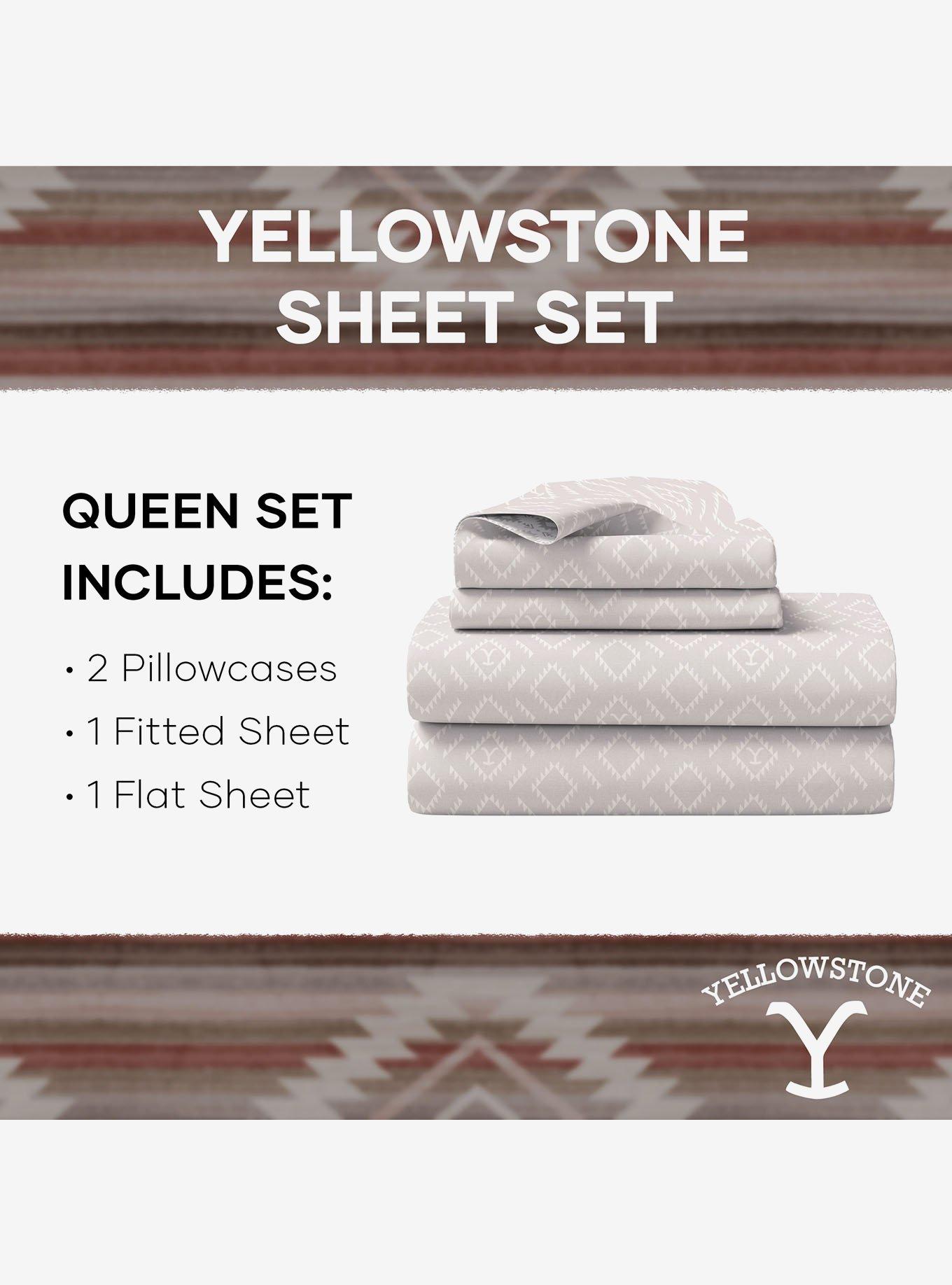Yellowstone Arroyo Queen Sheet Set, , alternate