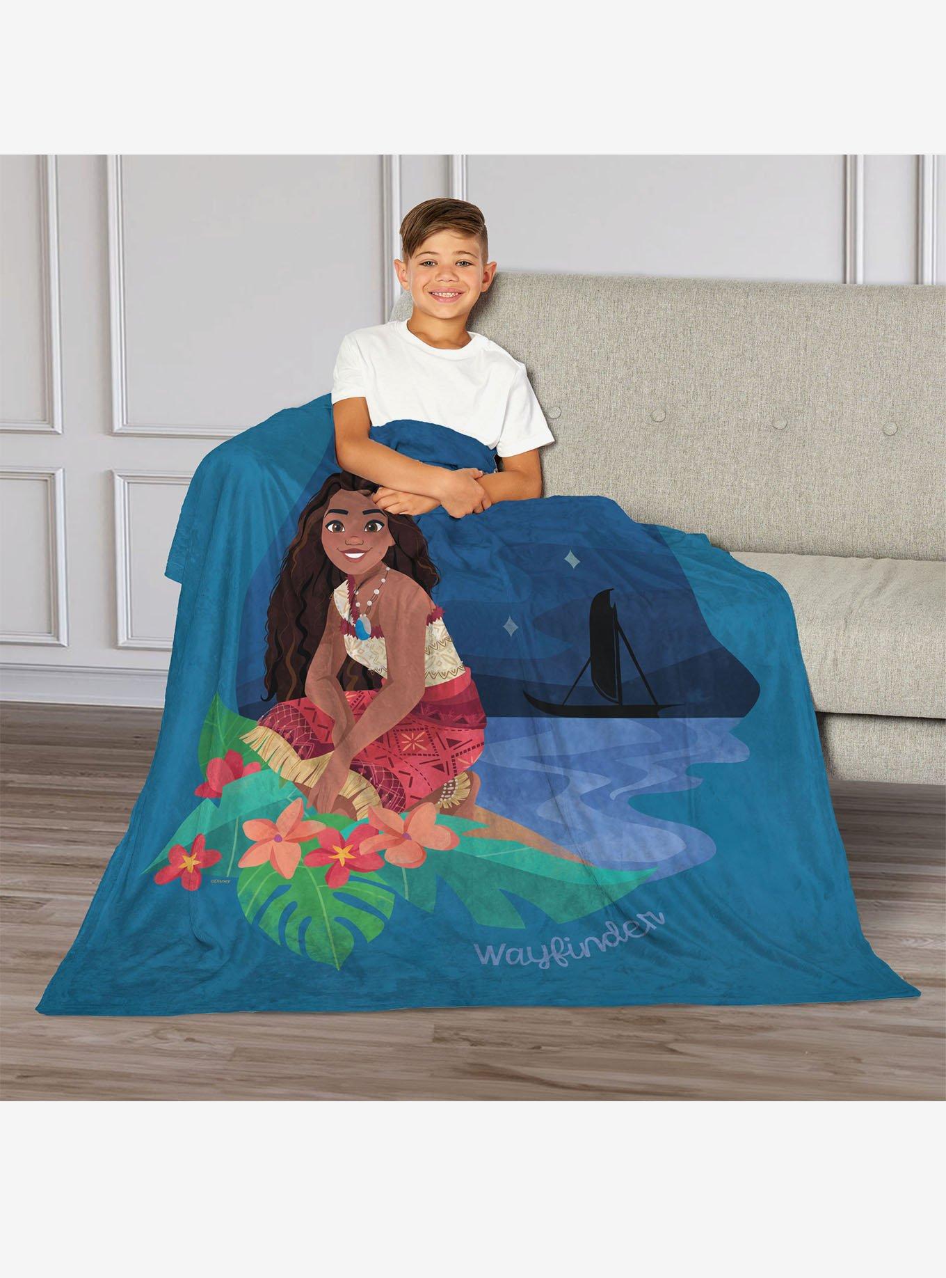 Disney Moana 2 Wayfinder Moana 50" Silk Touch Throw Blanket, , alternate