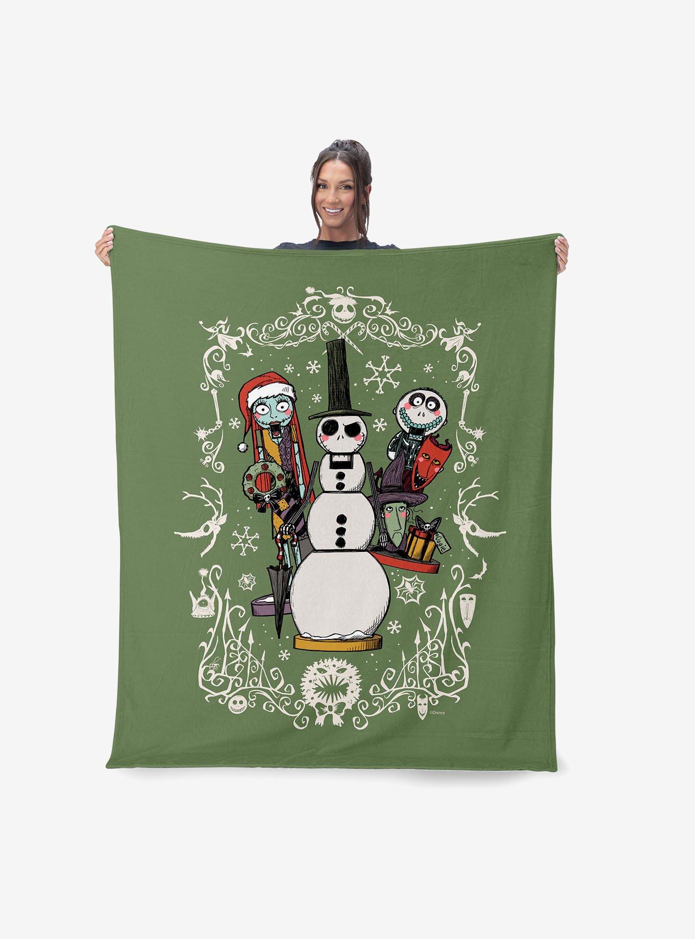 Disney Nightmare Before Christmas Holiday Nightmare 50" Silk Touch Throw Blanket, , hi-res