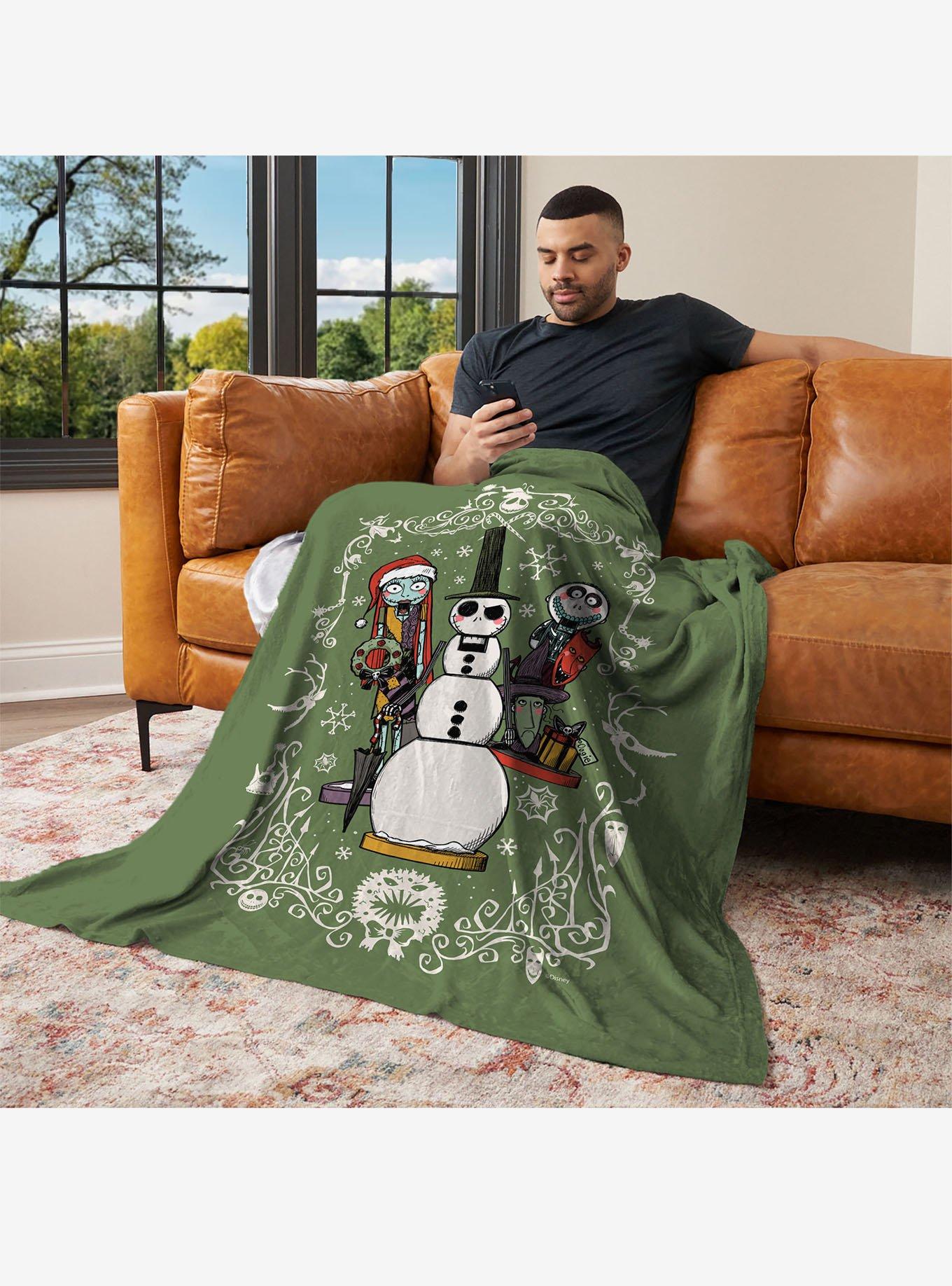 Disney Nightmare Before Christmas Holiday Nightmare 50" Silk Touch Throw Blanket, , alternate